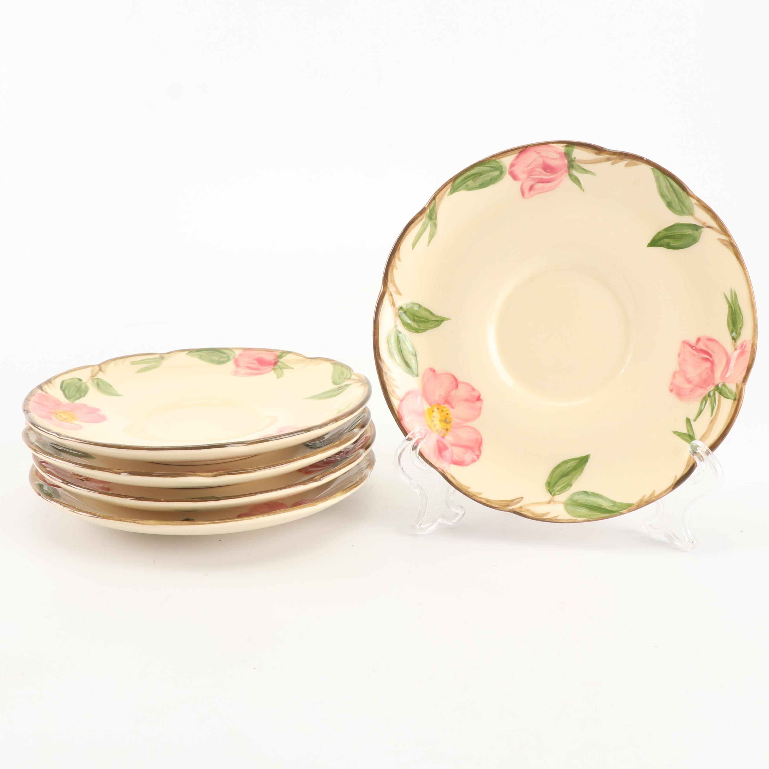 Vintage Franciscan "Desert Rose" Earthenware Dinnerware