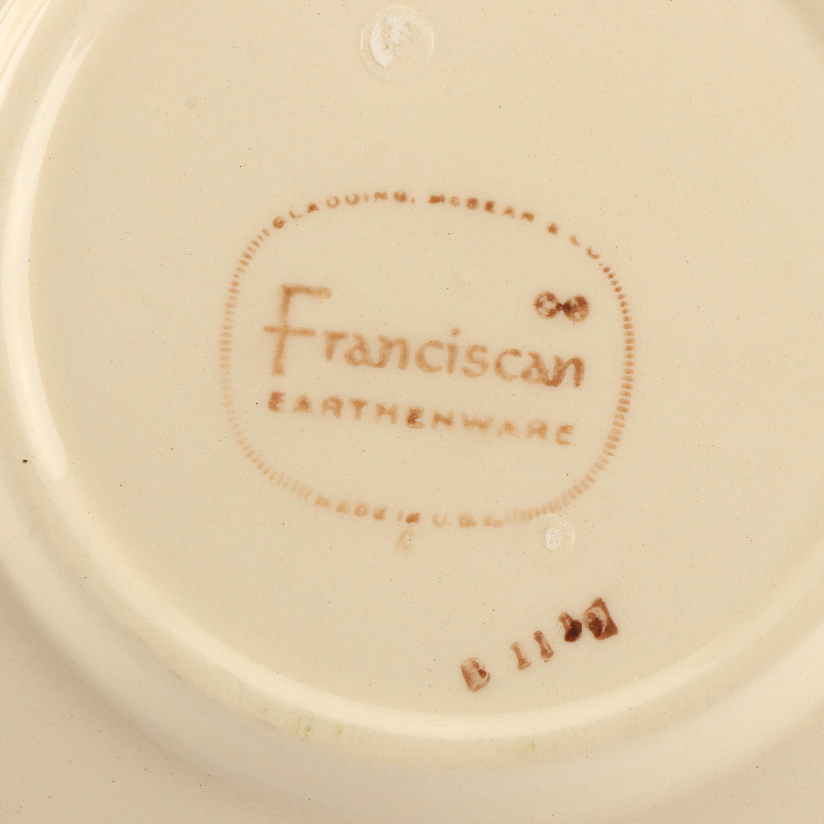 Vintage Franciscan "Desert Rose" Earthenware Dinnerware