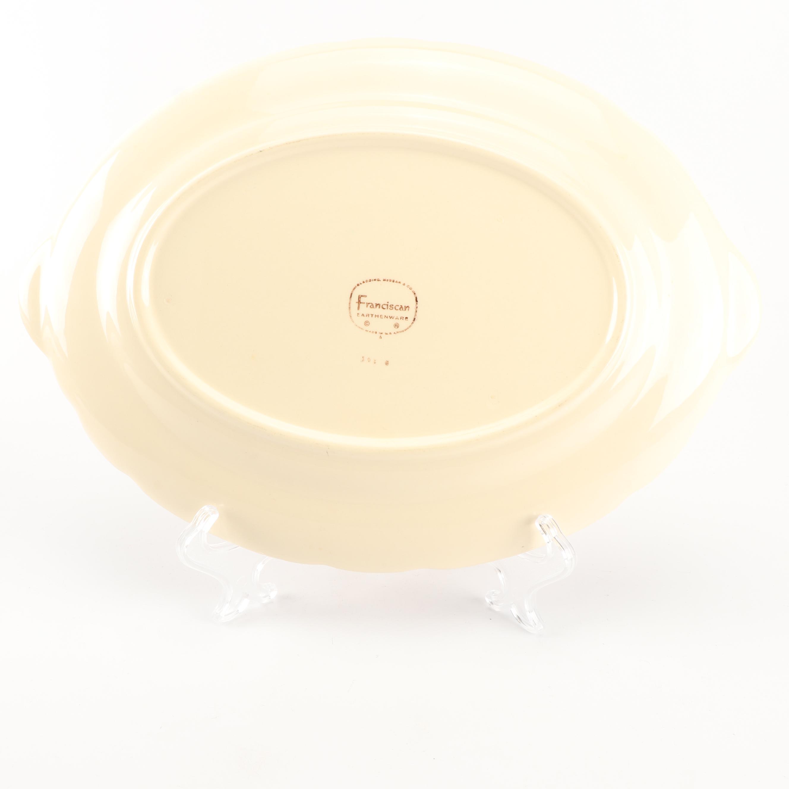 Vintage Franciscan "Desert Rose" Earthenware Dinnerware