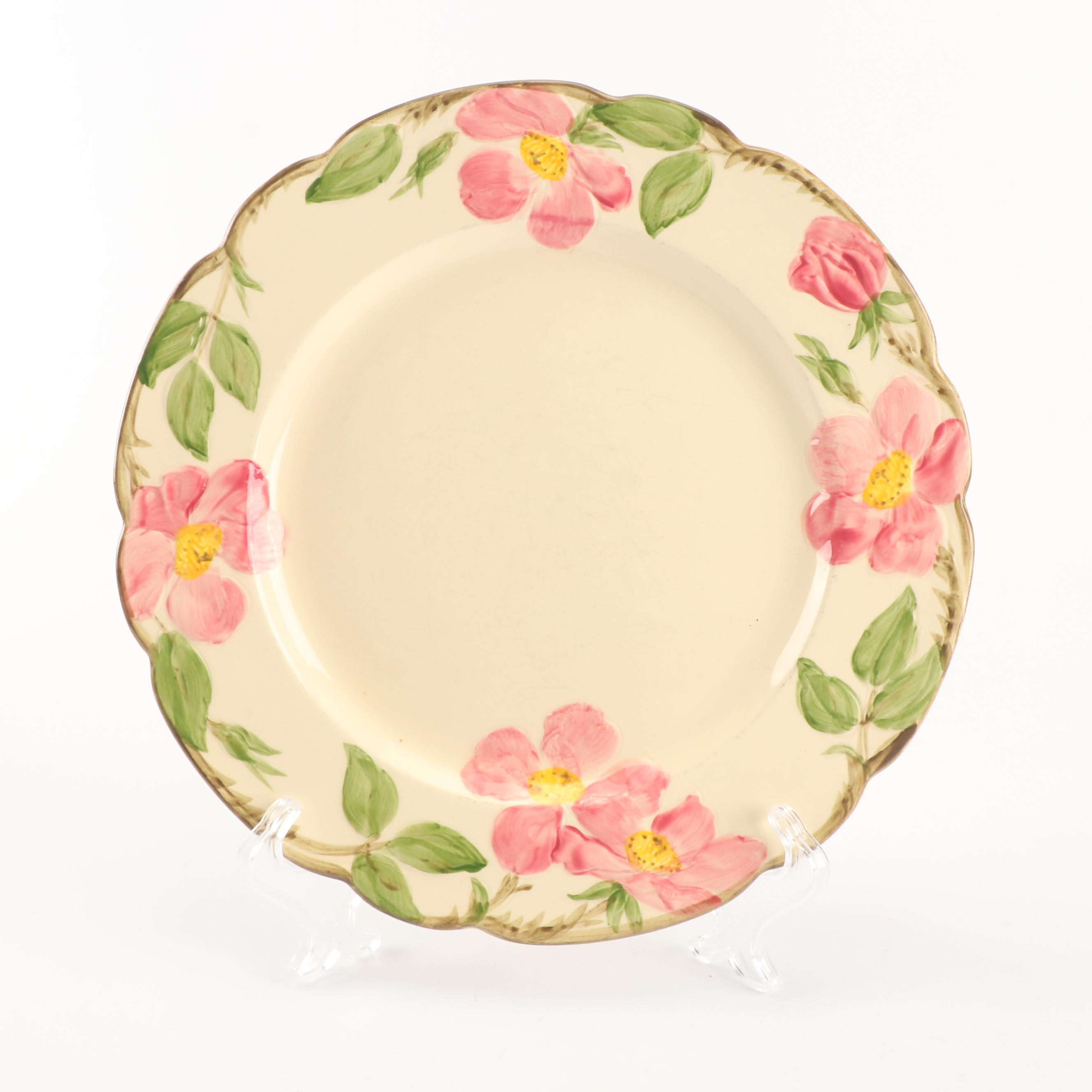 Vintage Franciscan "Desert Rose" Earthenware Dinnerware