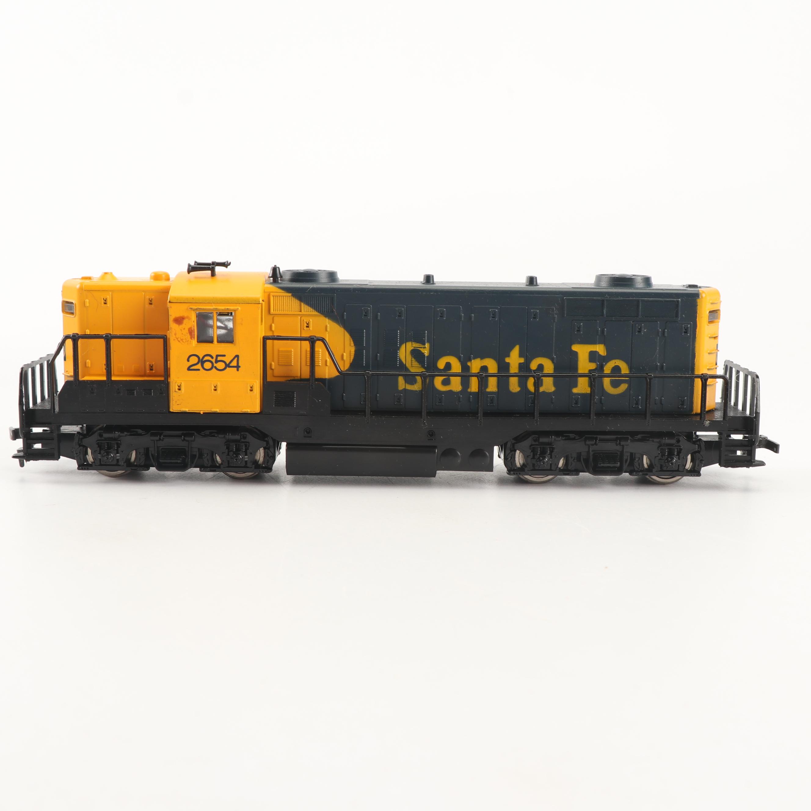AHM Train Cars with Track and Accessories