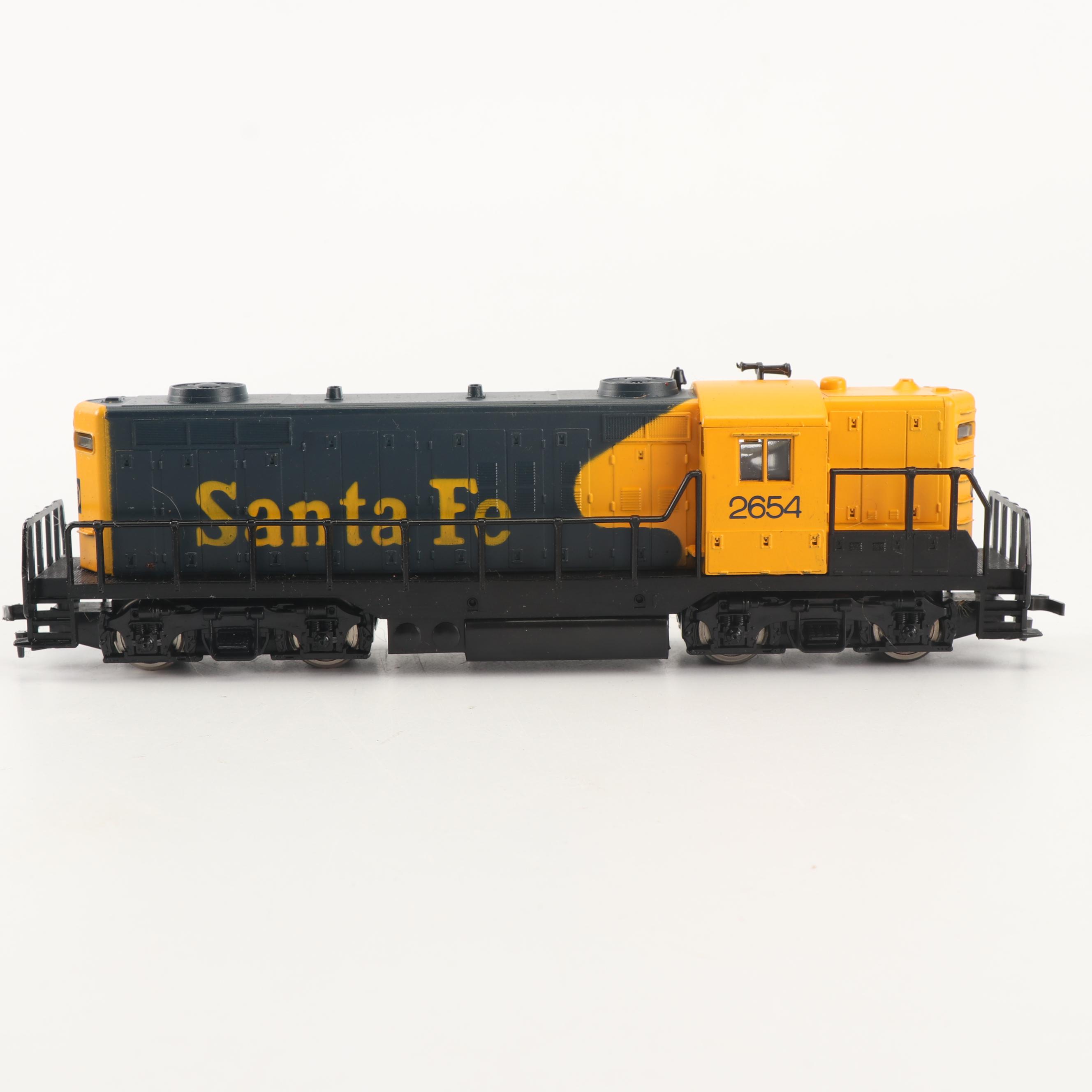 AHM Train Cars with Track and Accessories