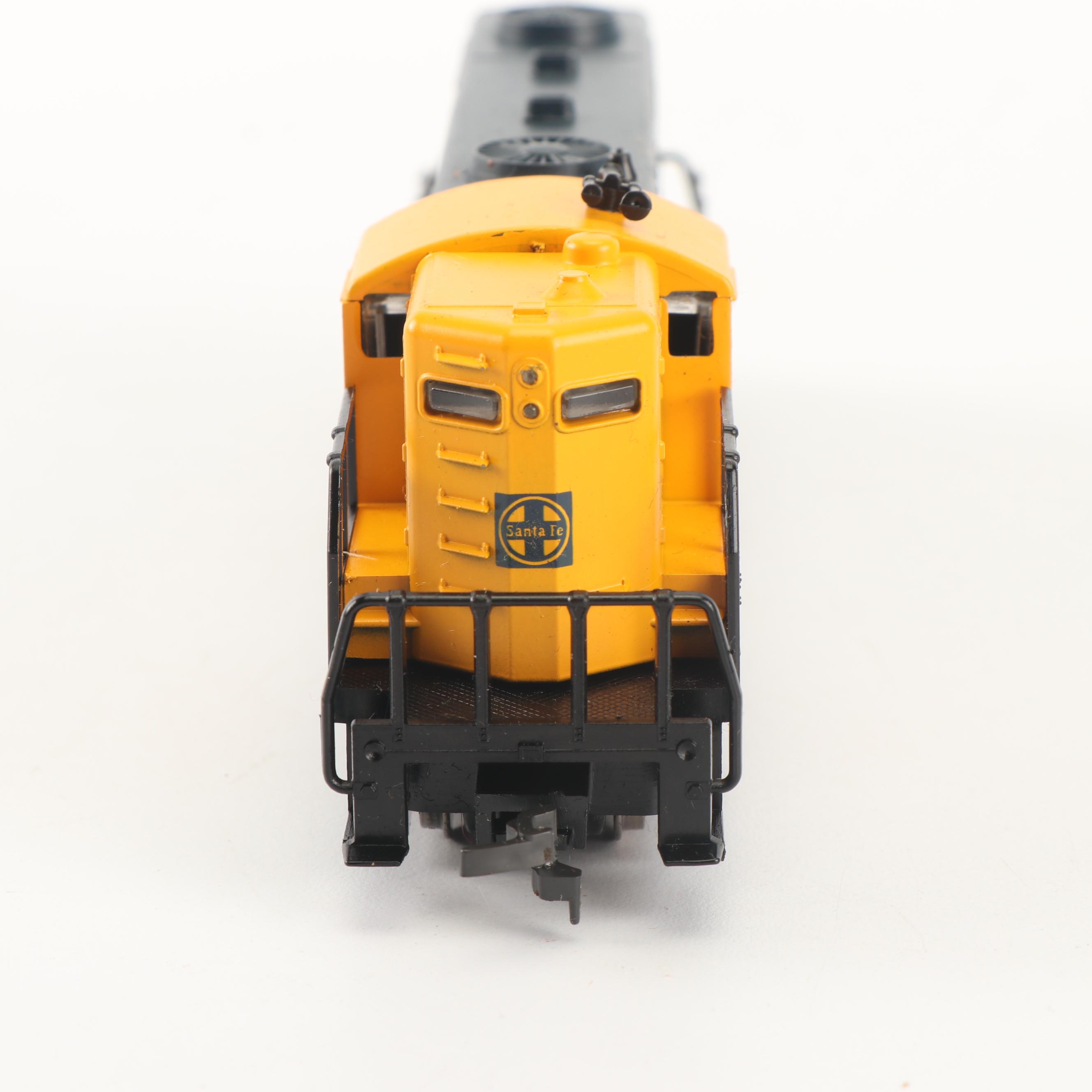 AHM Train Cars with Track and Accessories