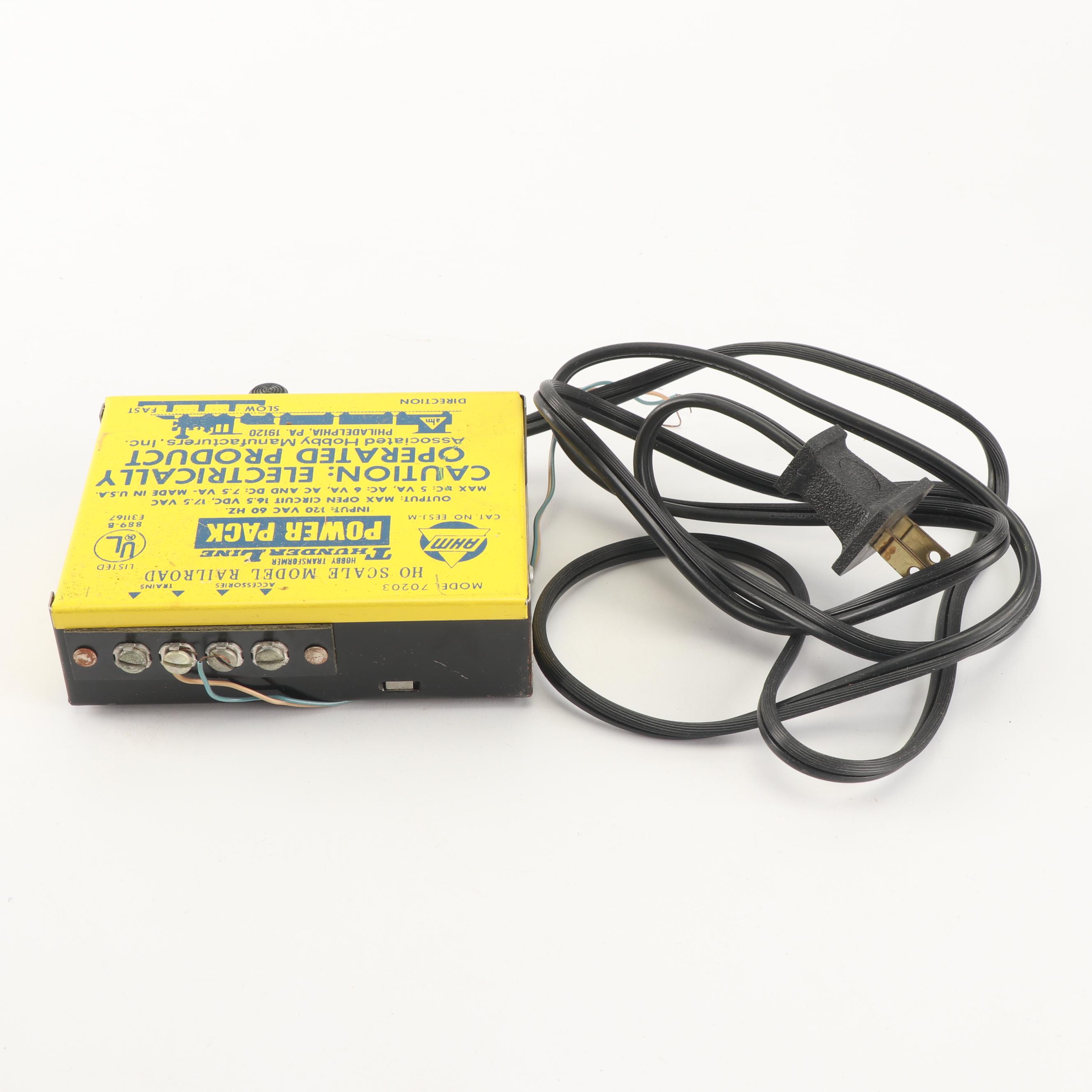 AHM Train Cars with Track and Accessories