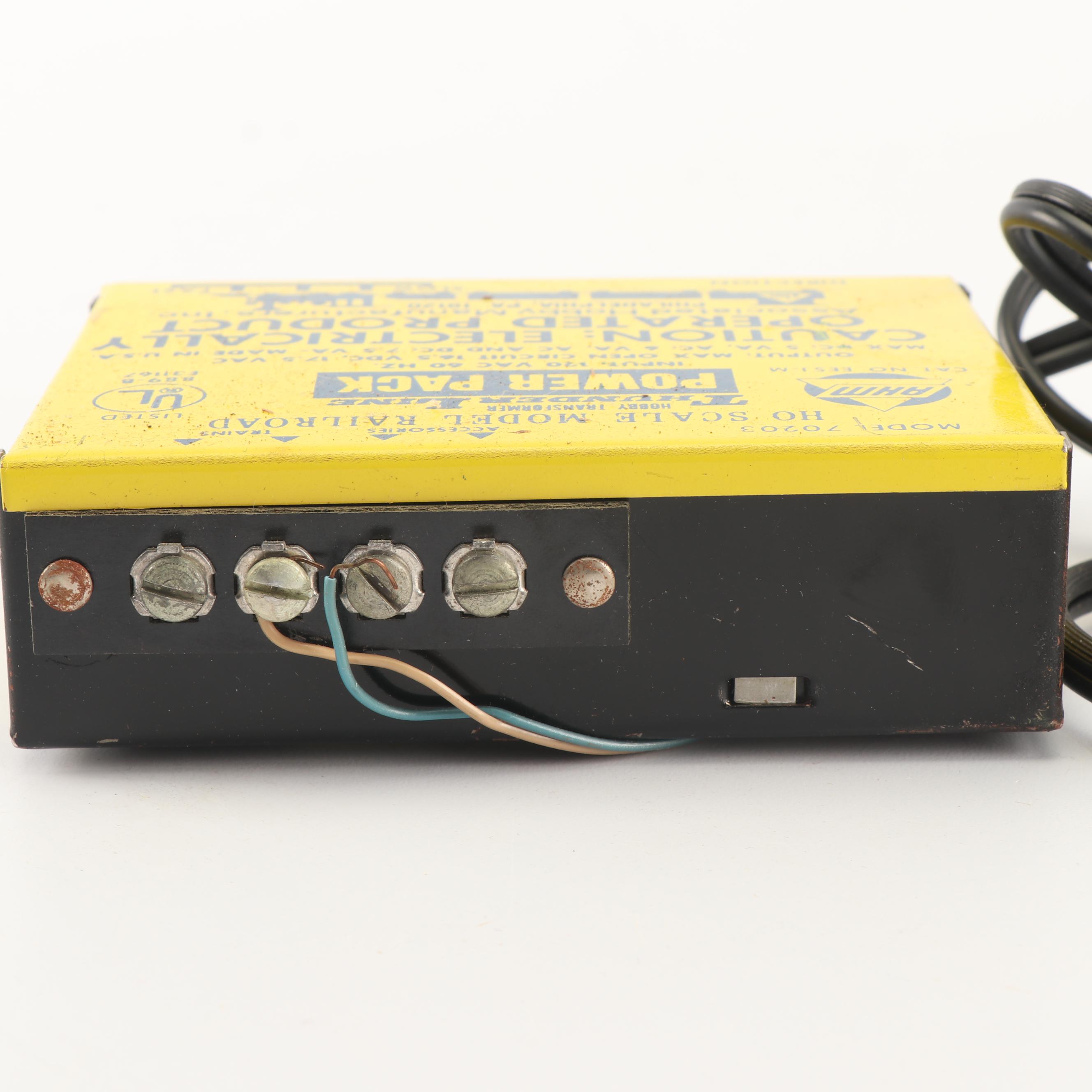 AHM Train Cars with Track and Accessories