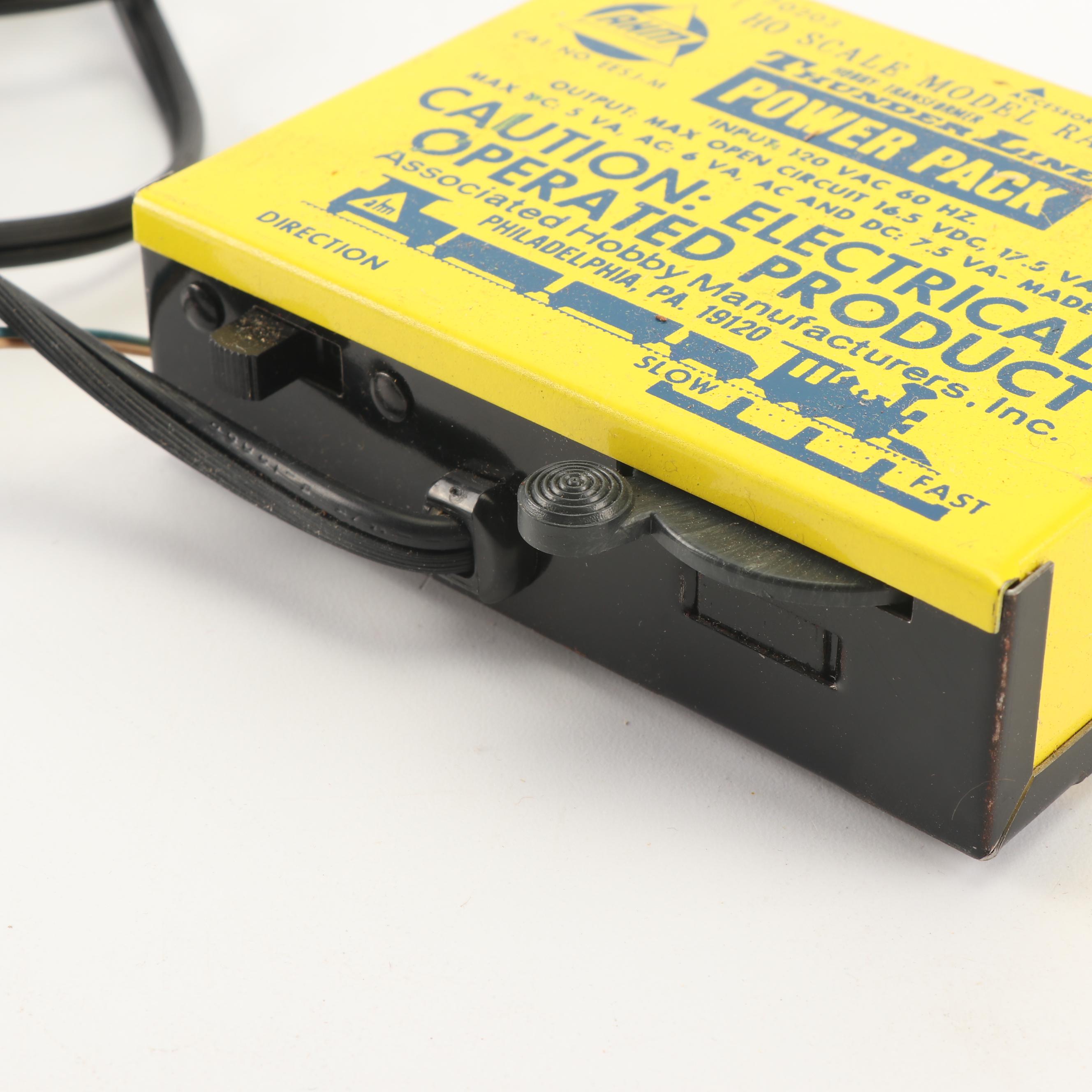 AHM Train Cars with Track and Accessories