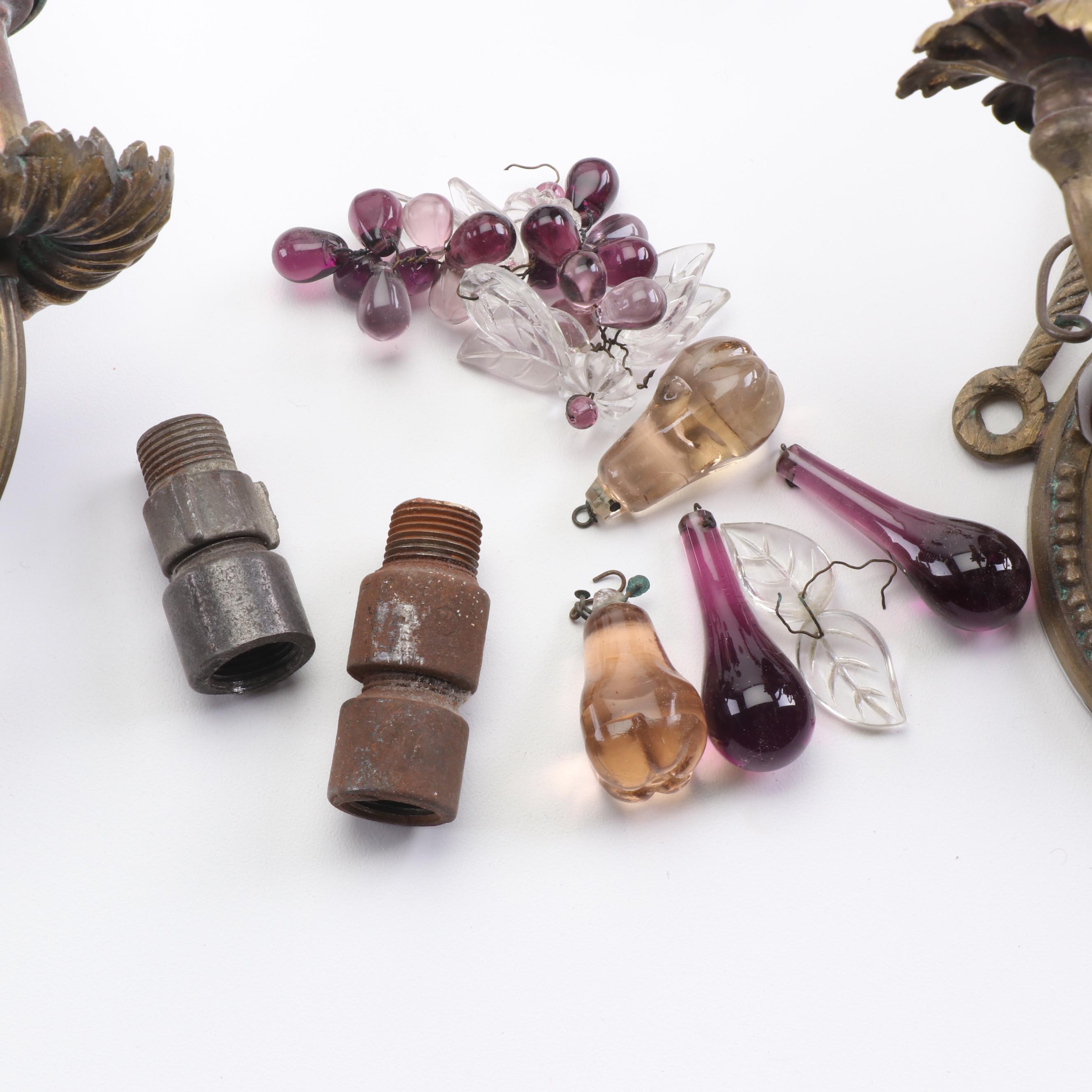 Antique and Vintage Wall Sconces including Matching Sets