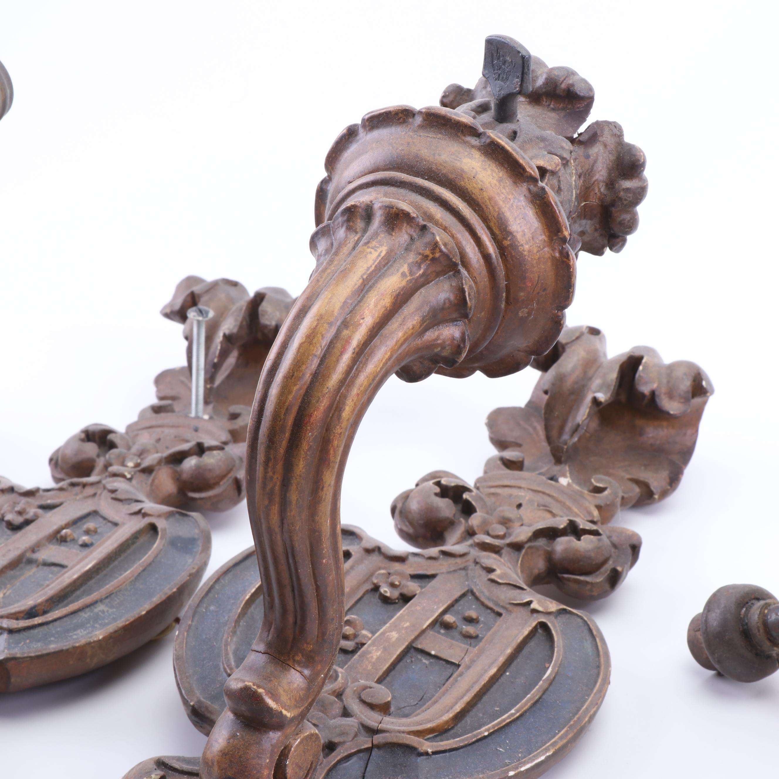 Antique and Vintage Wall Sconces including Matching Sets