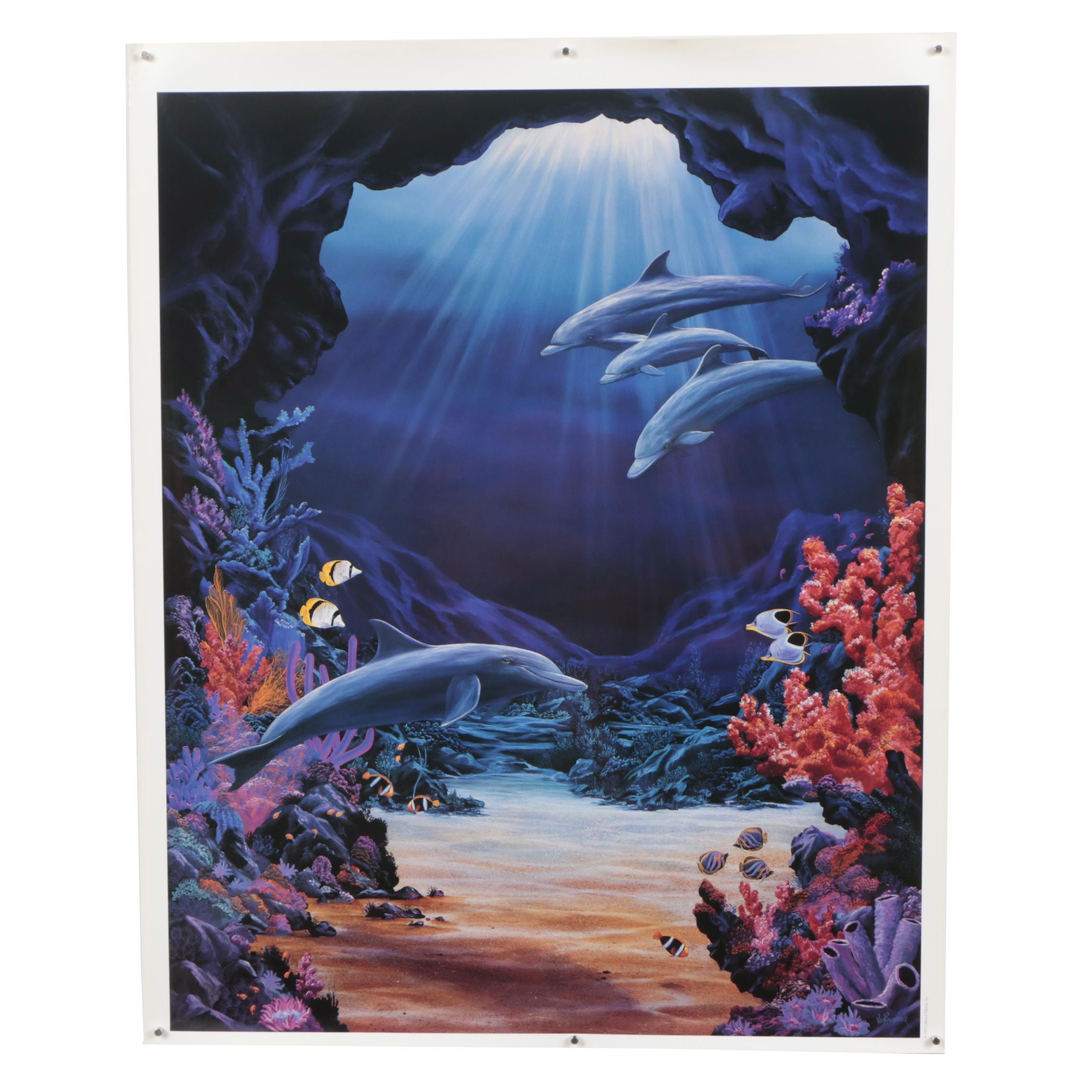 Lev Moross Serigraph "Renee Russo"