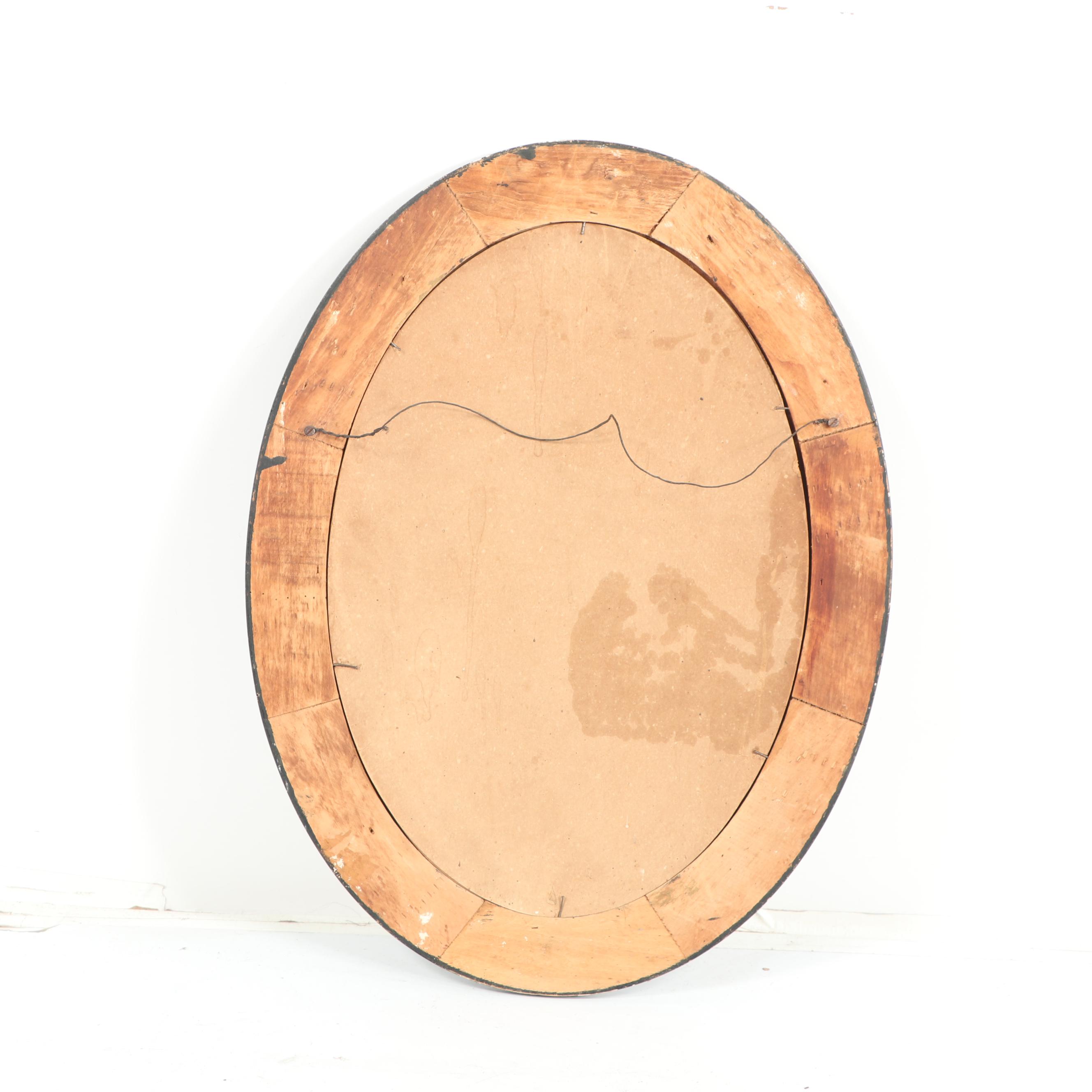 Antique Madonna of the Sacred Heart Chromolithograph