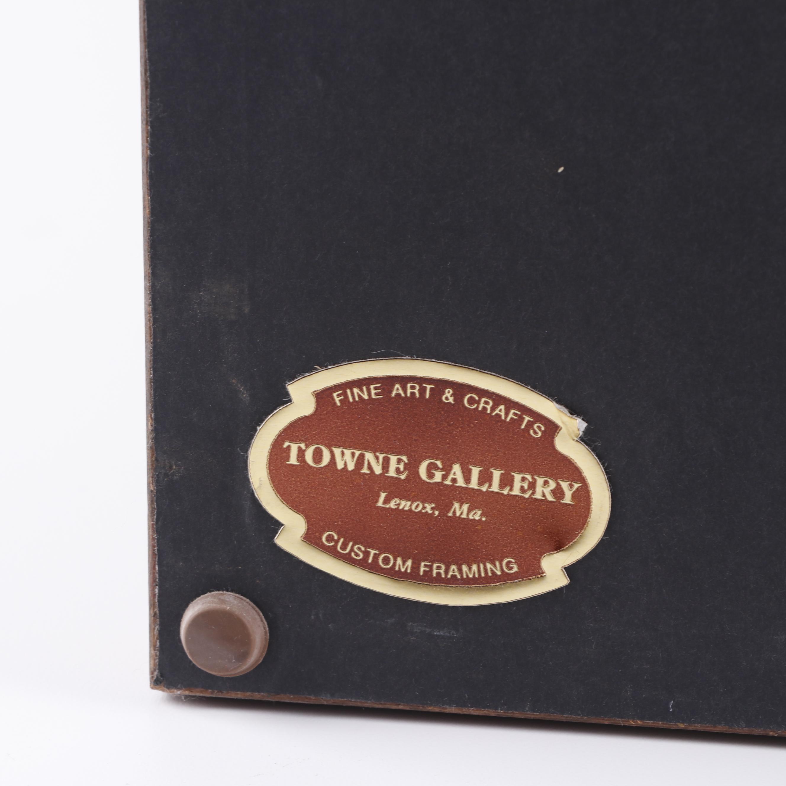 Watercolor Painting "Buildwas Abbey, Shropshire"