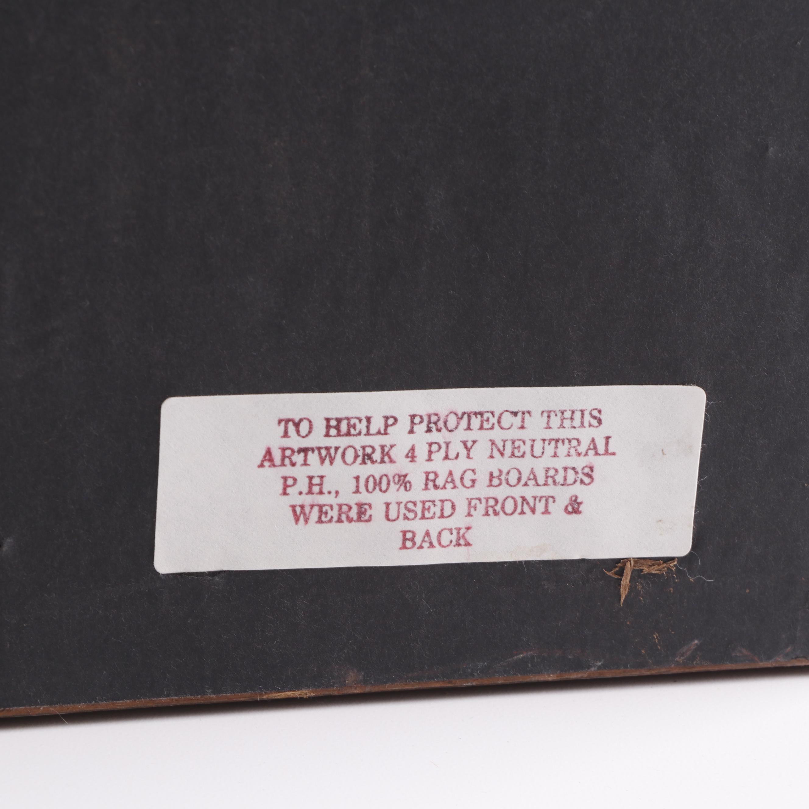 Watercolor Painting "Buildwas Abbey, Shropshire"