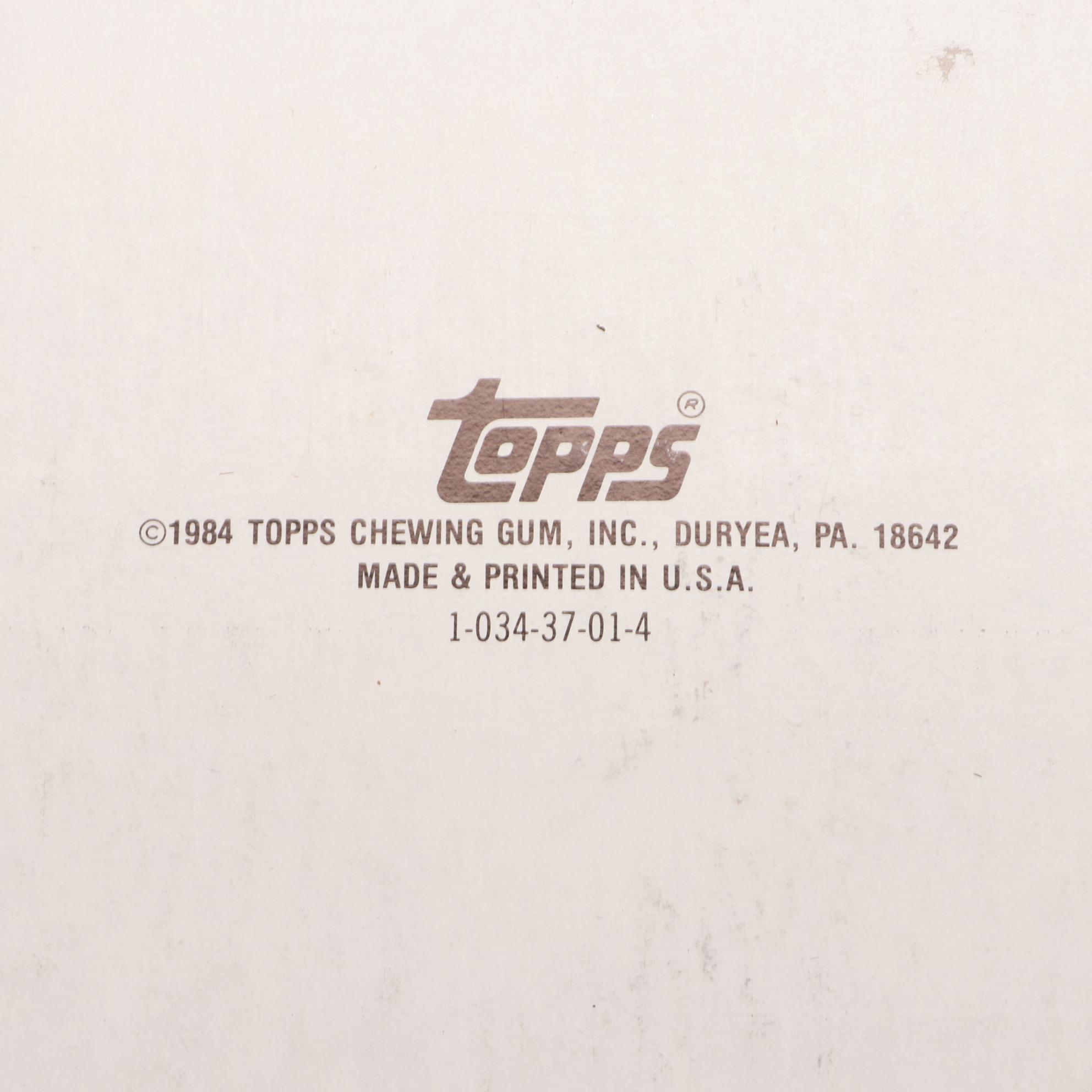 Unopened Baseball Card Boxes and Rack Packs