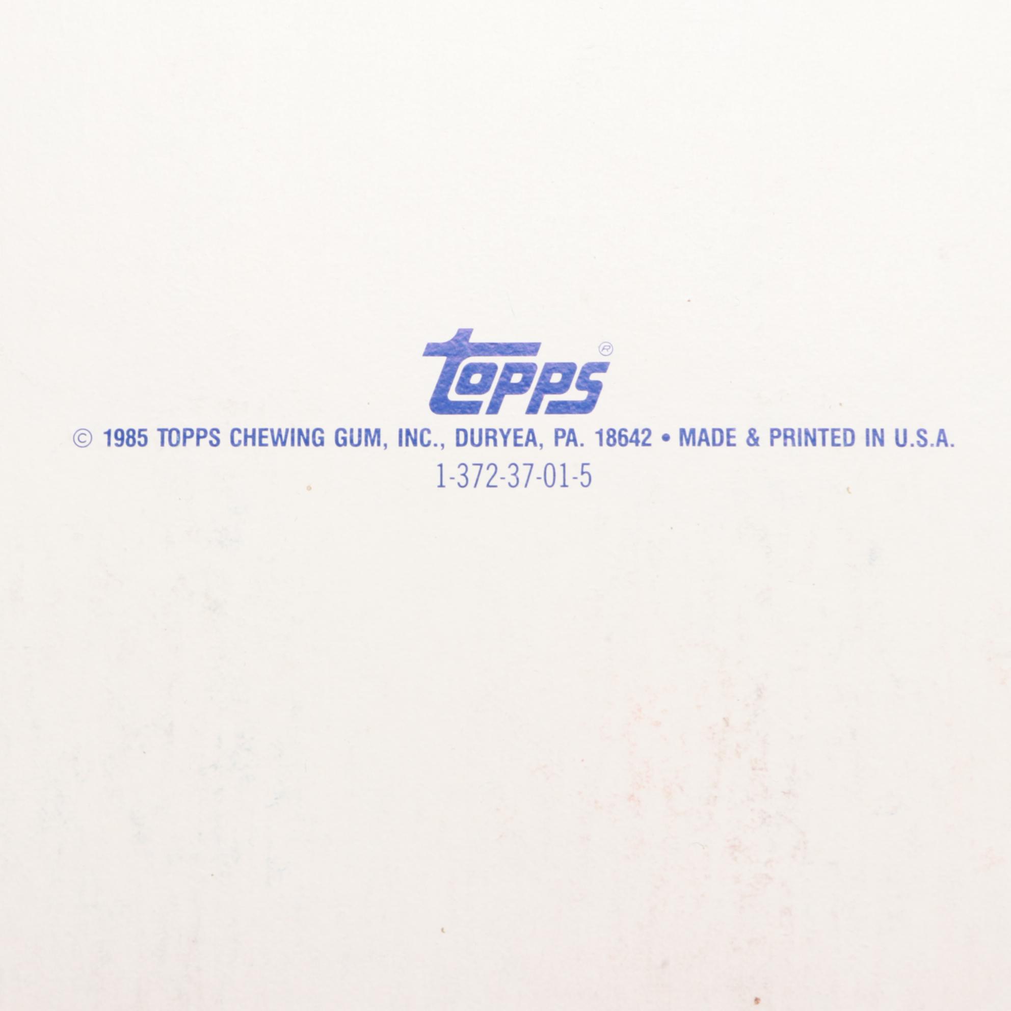 Unopened Baseball Card Boxes and Rack Packs