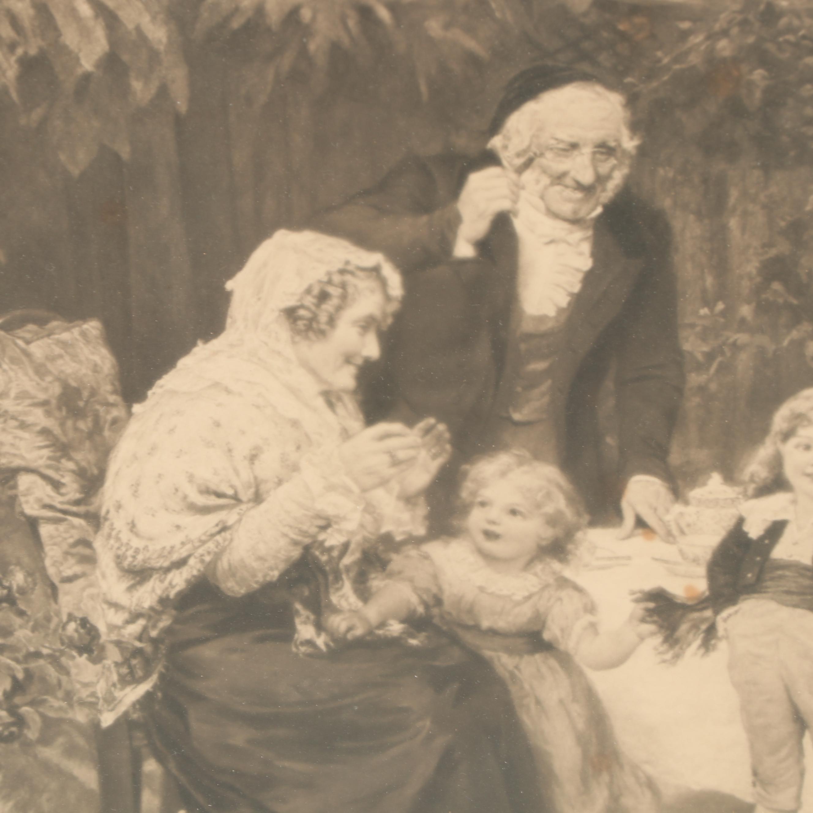 Photogravure "His First Suit"