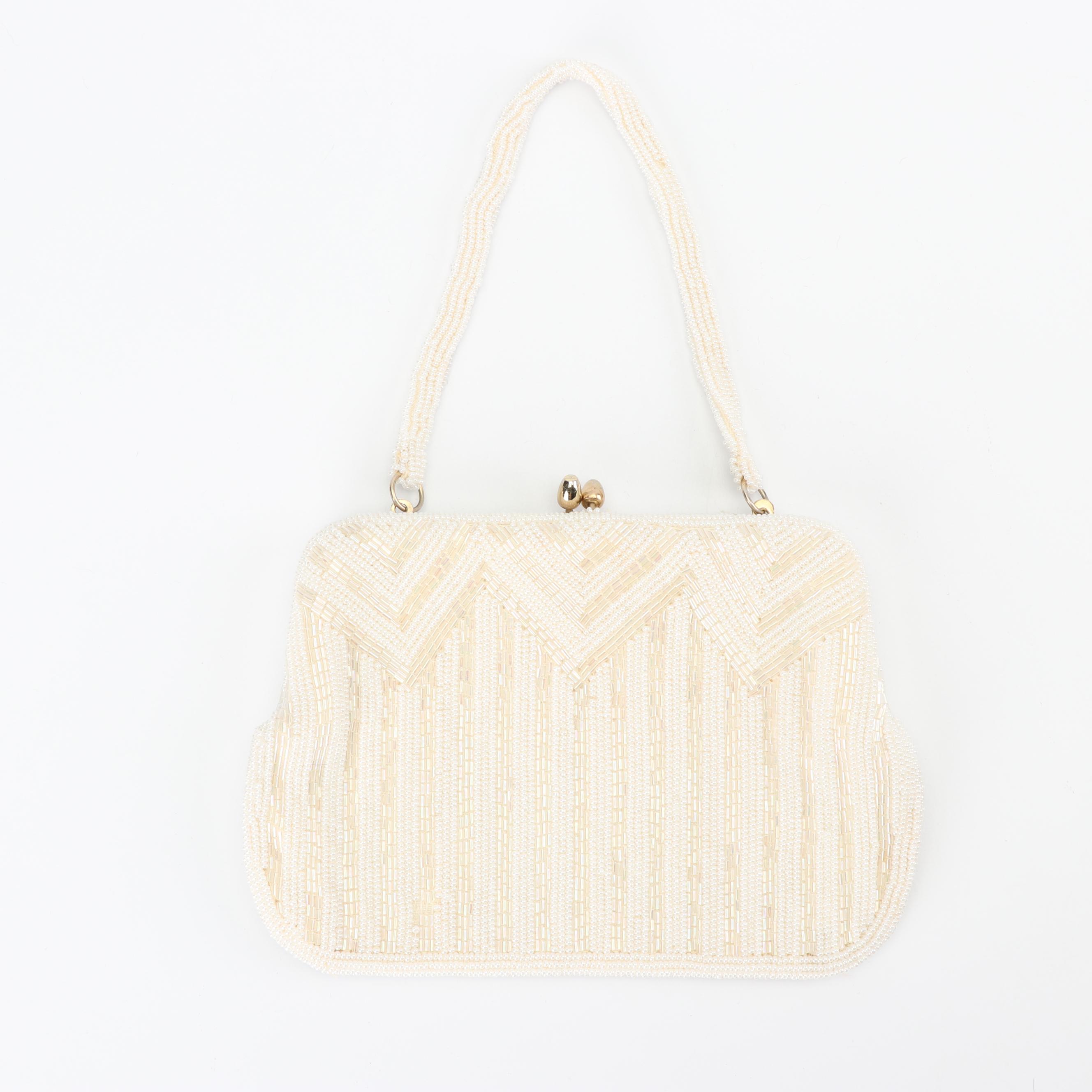 Evening Bags including Morris Kaye Furs Bag with Mink Fur Handle