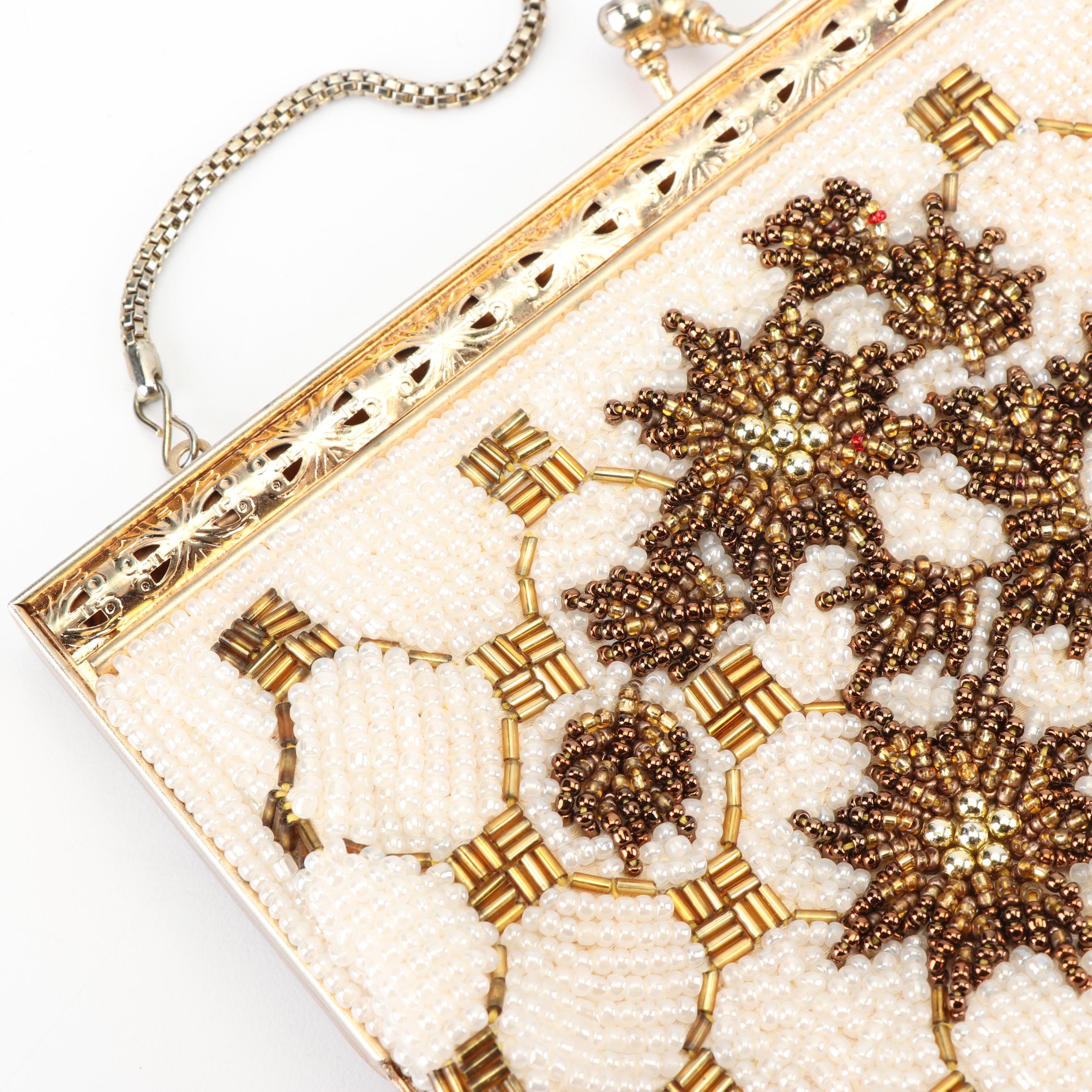 Evening Bags including Morris Kaye Furs Bag with Mink Fur Handle