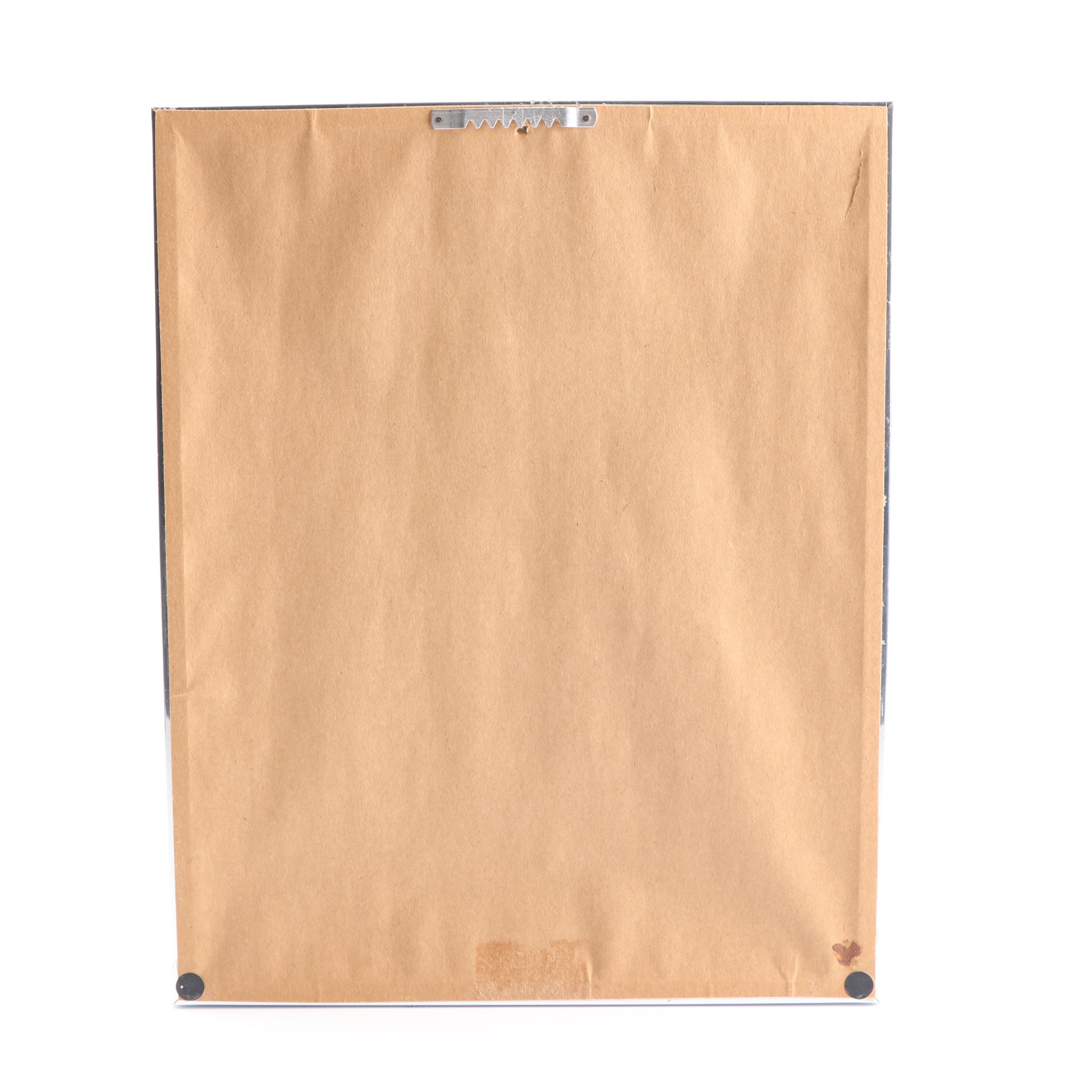 Allene J. Love Lithograph "Bon Nuit"