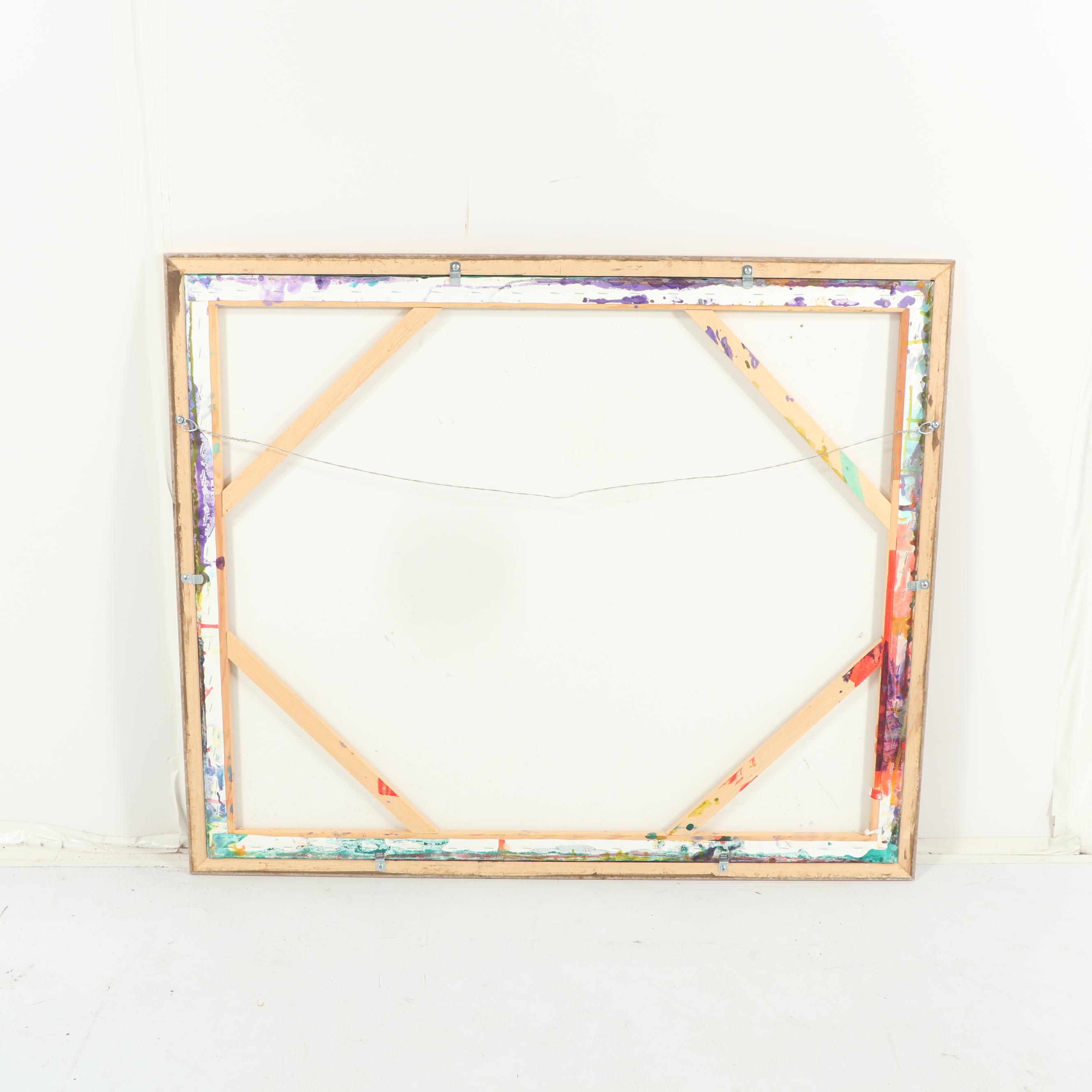 A.C. Gavin Abstract Acrylic Painting