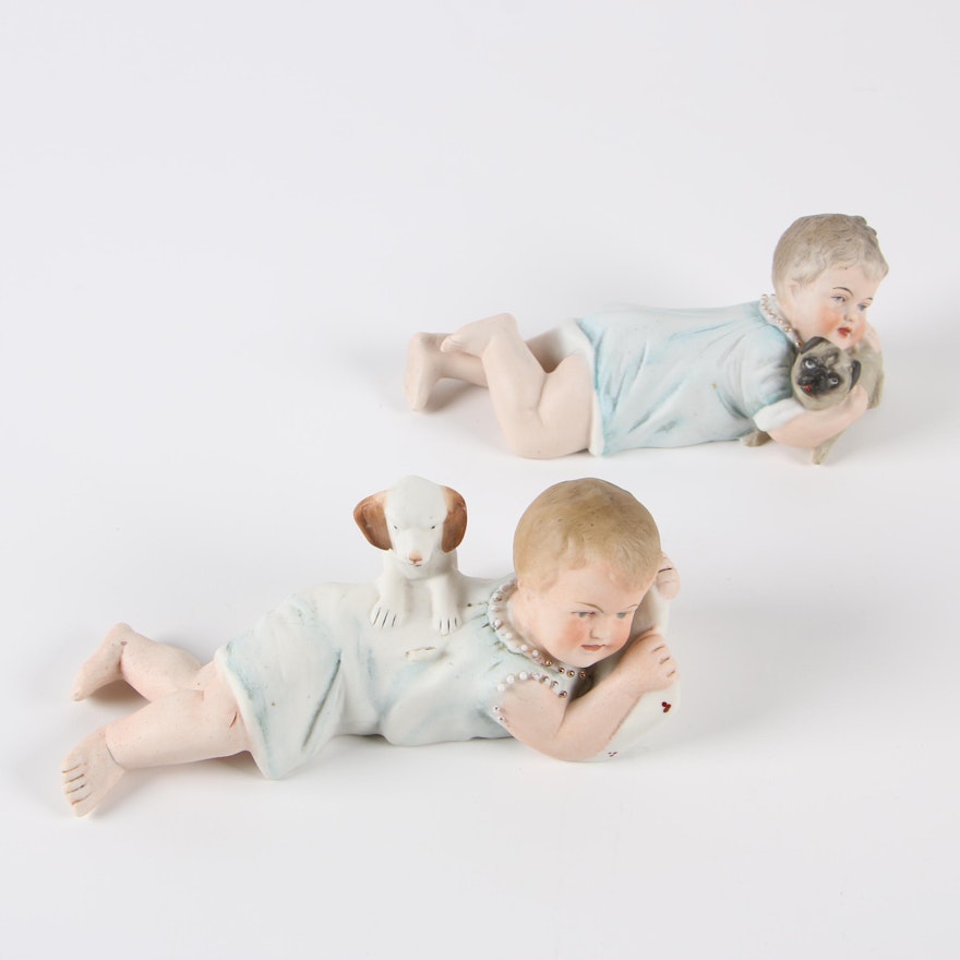 Porcelain Piano Babies