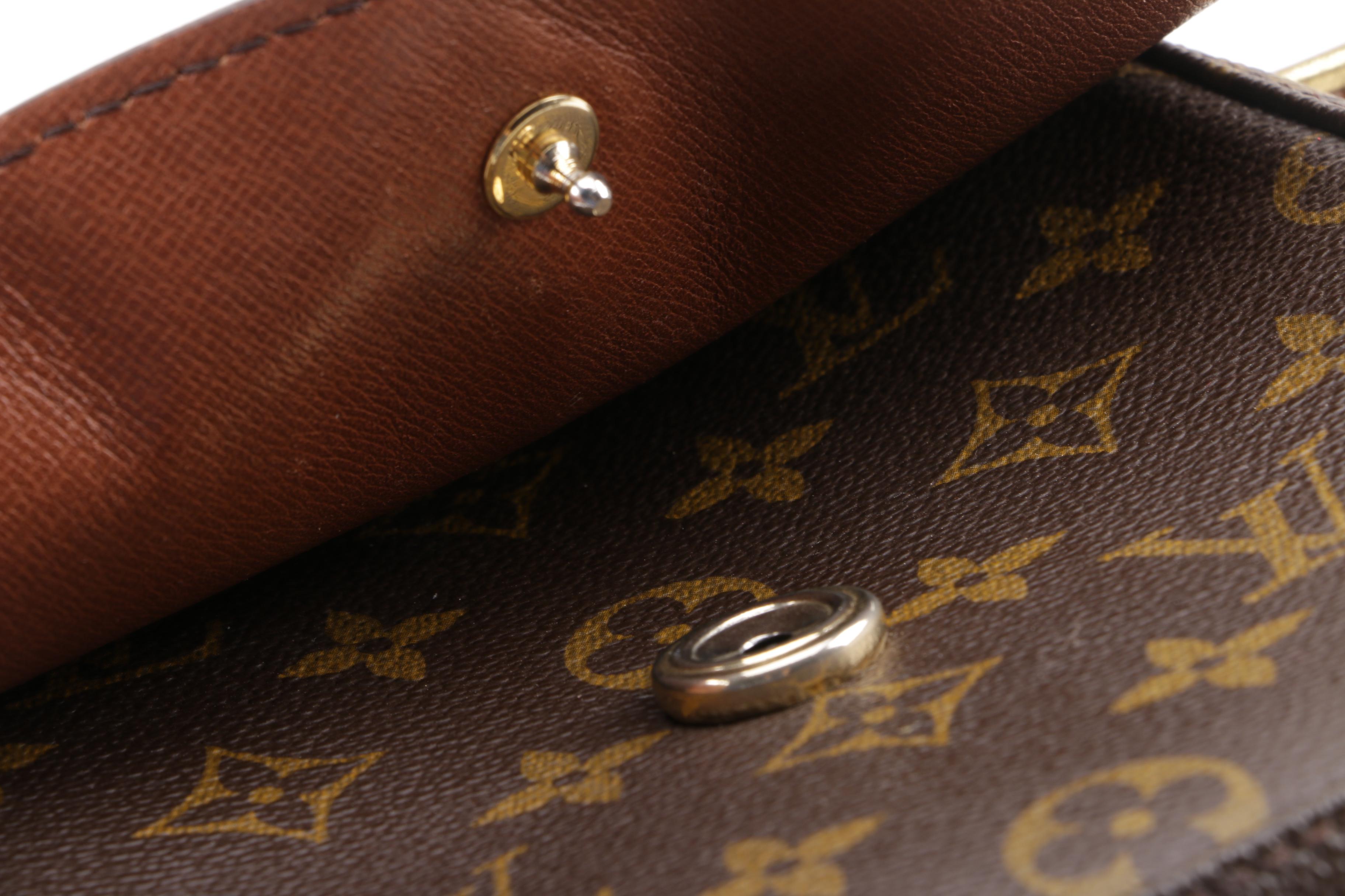 1988 Vintage Louis Vuitton Paris Monogram Canvas Saint Cloud PM Crossbody Bag