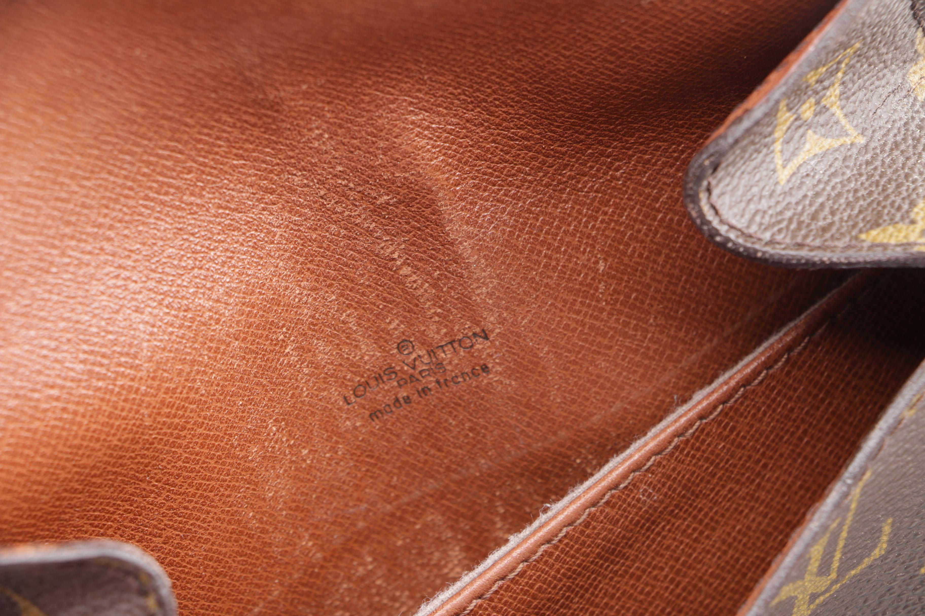 1988 Vintage Louis Vuitton Paris Monogram Canvas Saint Cloud PM Crossbody Bag