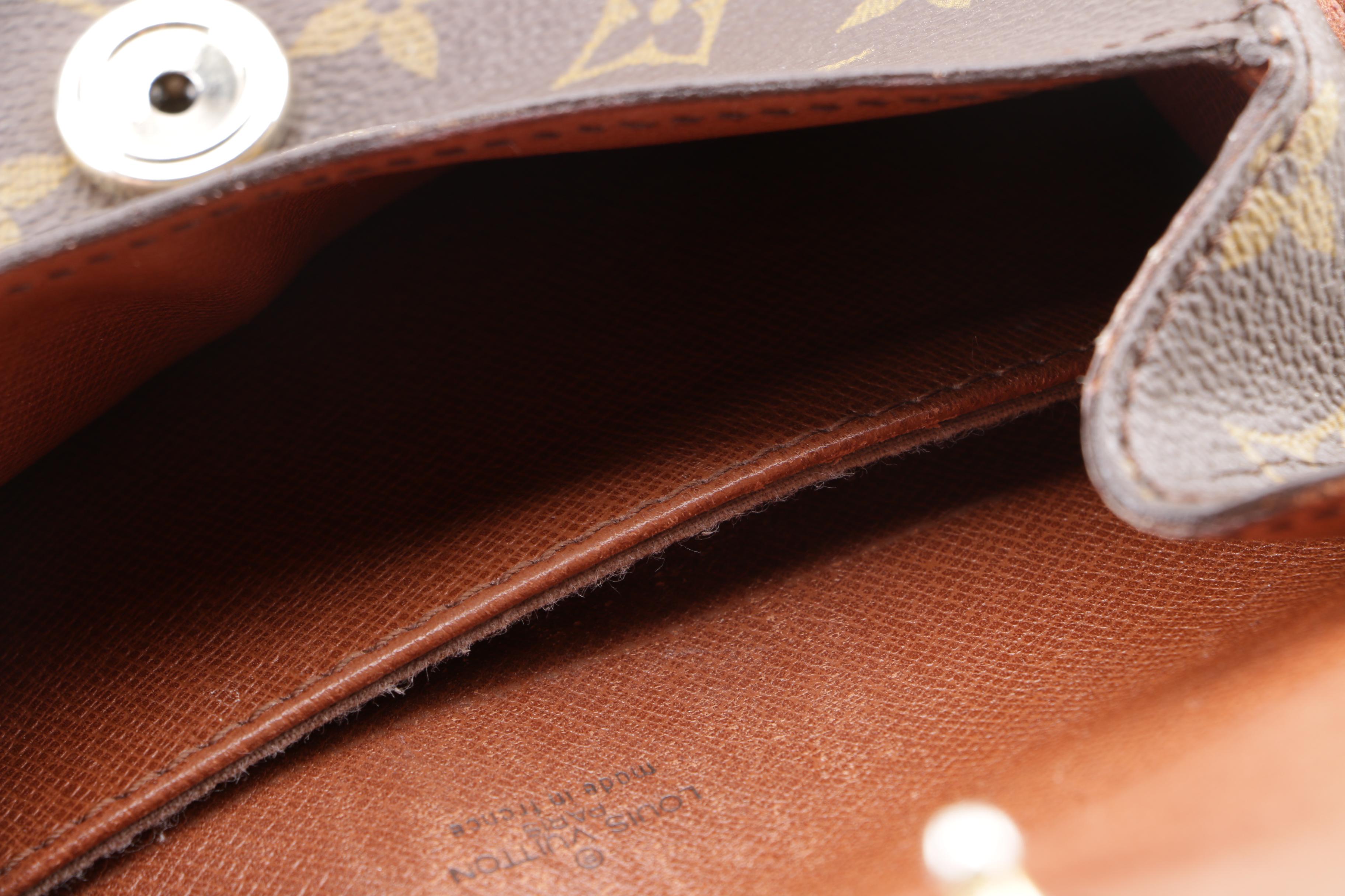 1988 Vintage Louis Vuitton Paris Monogram Canvas Saint Cloud PM Crossbody Bag