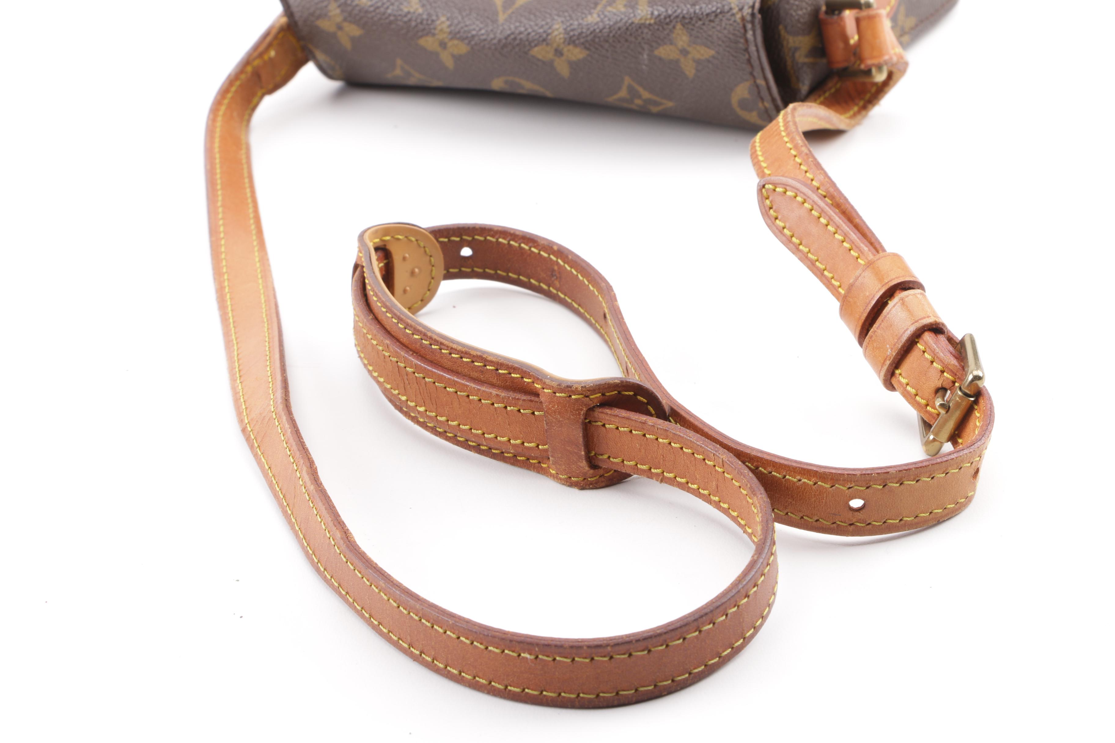 1988 Vintage Louis Vuitton Paris Monogram Canvas Saint Cloud PM Crossbody Bag