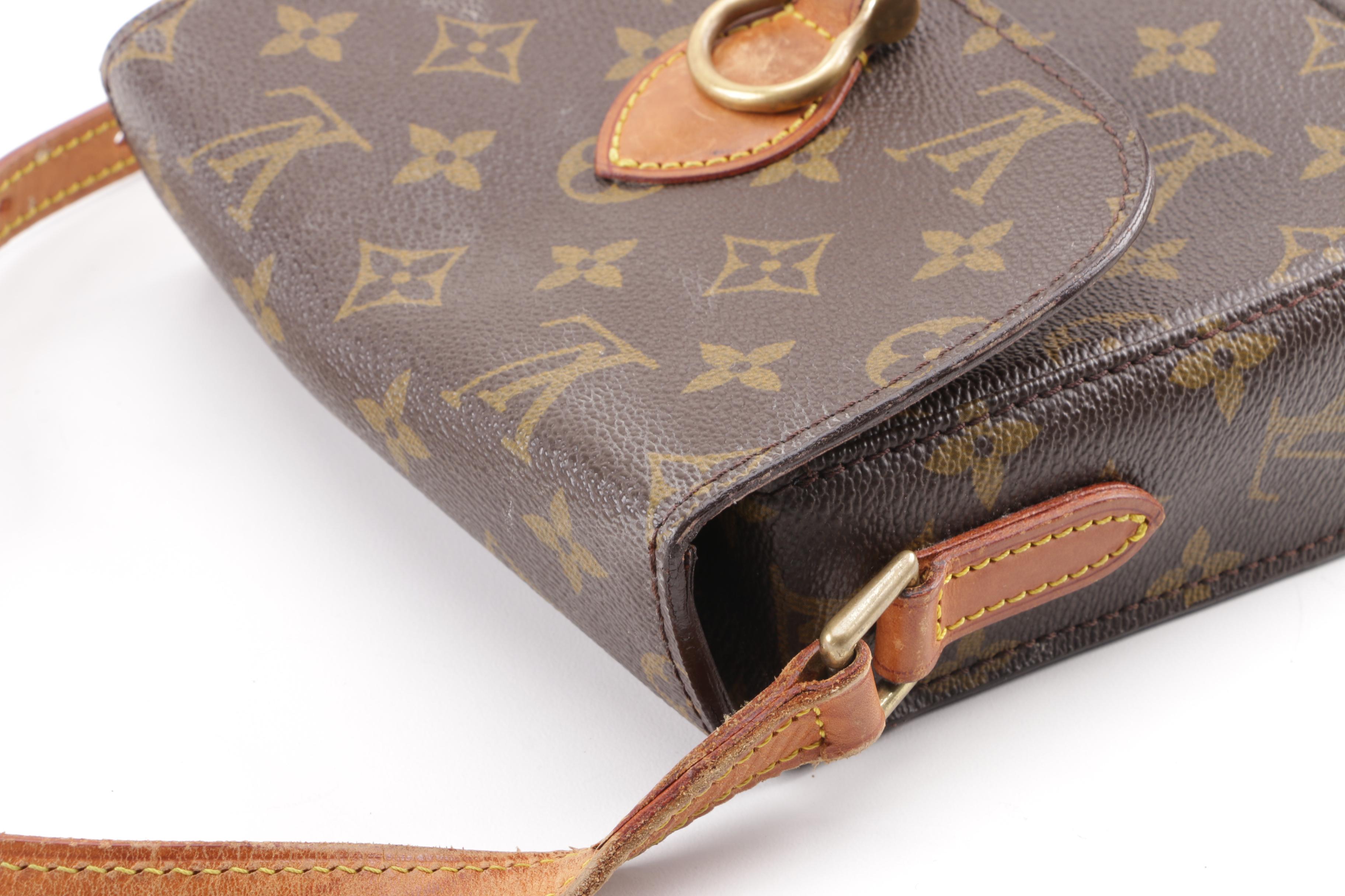 1988 Vintage Louis Vuitton Paris Monogram Canvas Saint Cloud PM Crossbody Bag