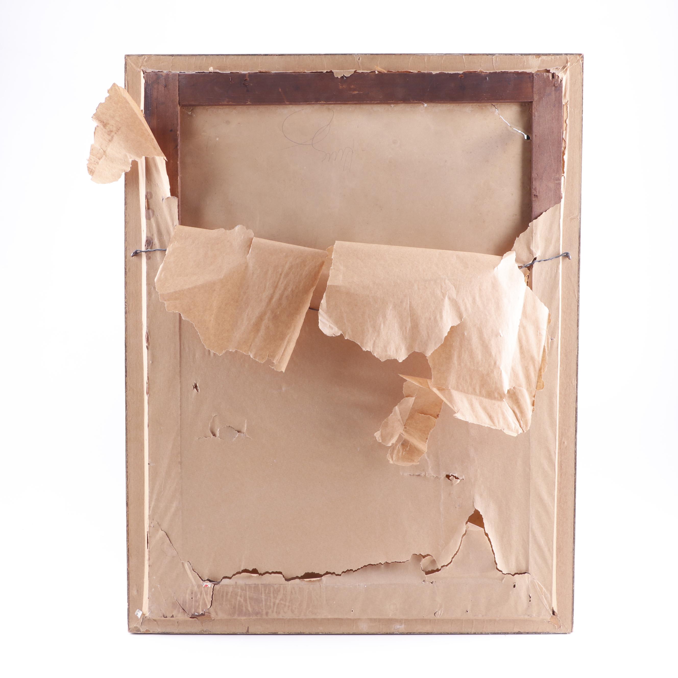 Richard Westall Etching "Crossing the Burn"