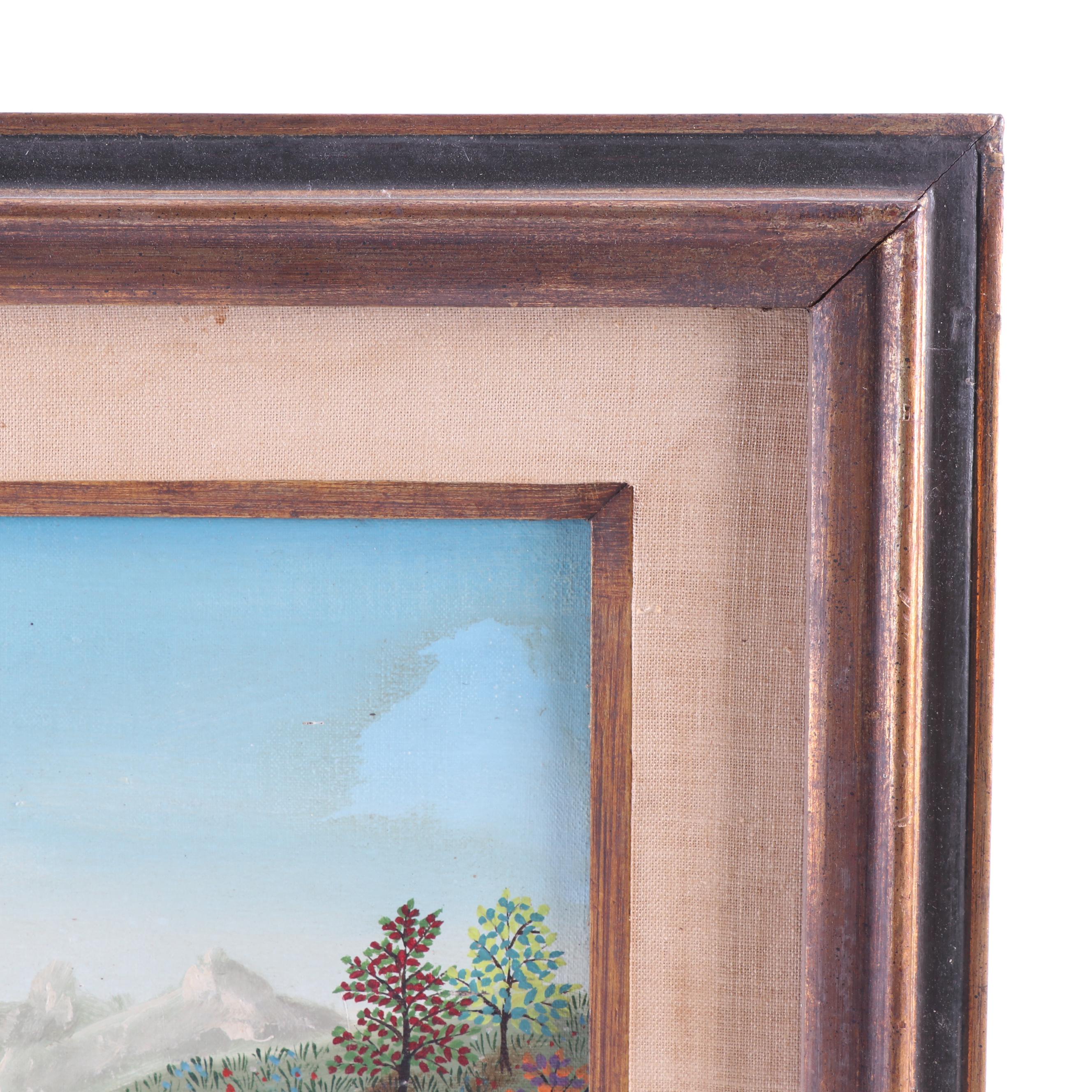 David Morton Naïve Landscape Paintings