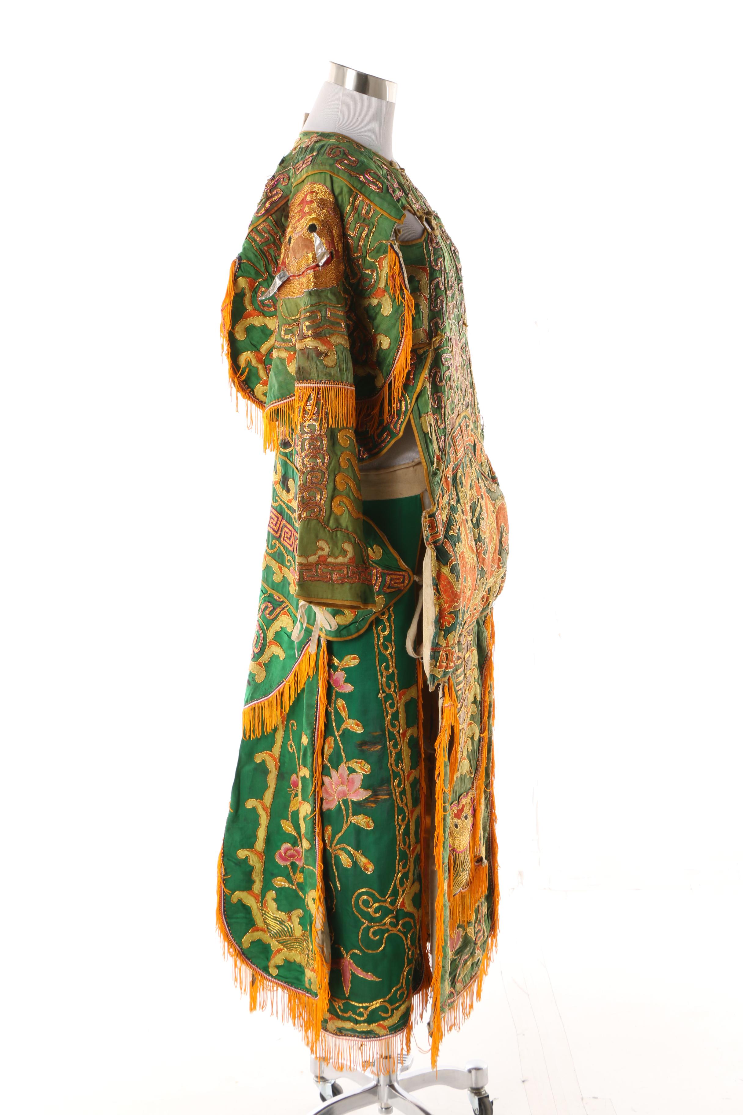 Chinese Peking Opera Embroidered Theatrical Warrior Costume