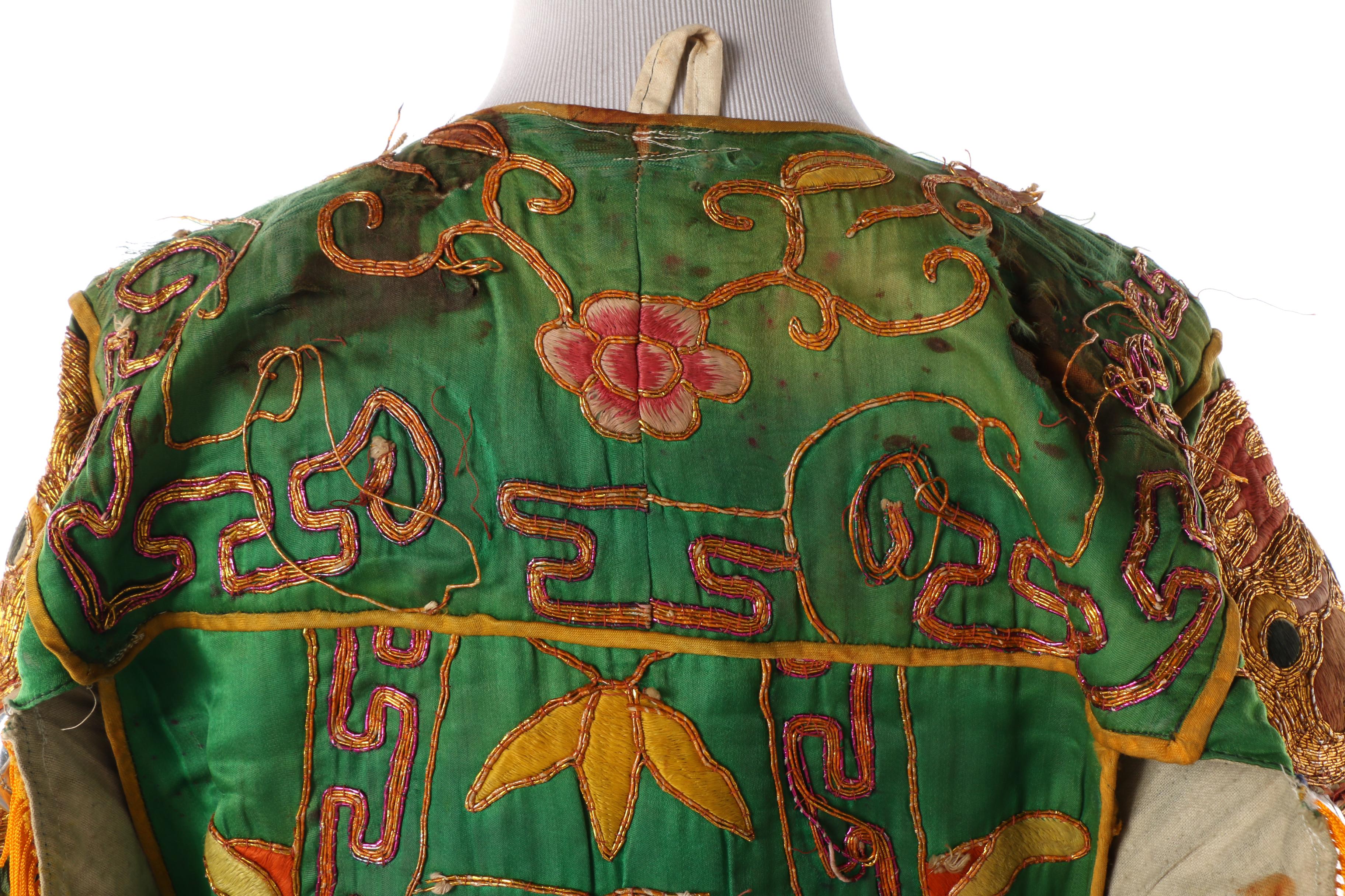 Chinese Peking Opera Embroidered Theatrical Warrior Costume