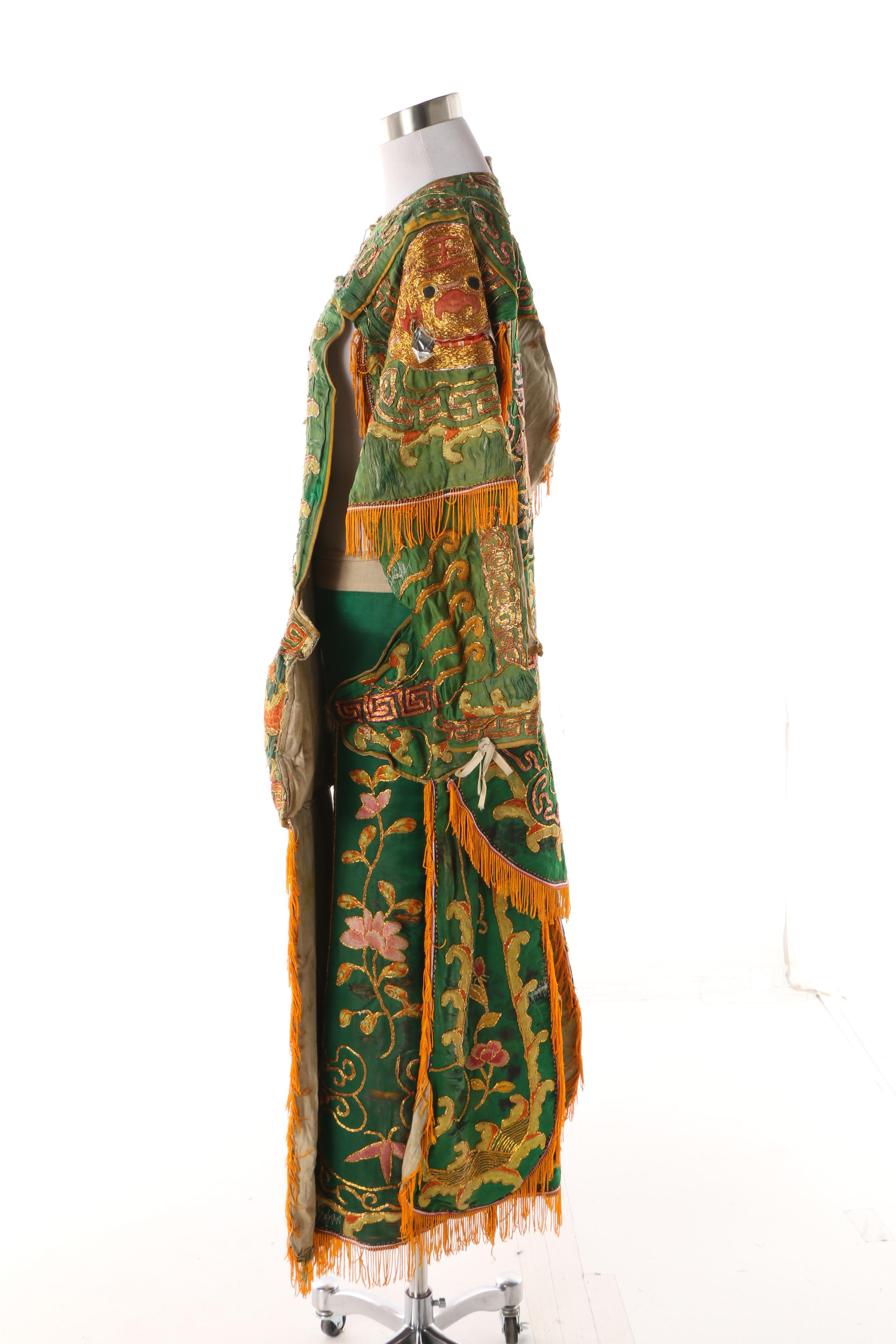 Chinese Peking Opera Embroidered Theatrical Warrior Costume