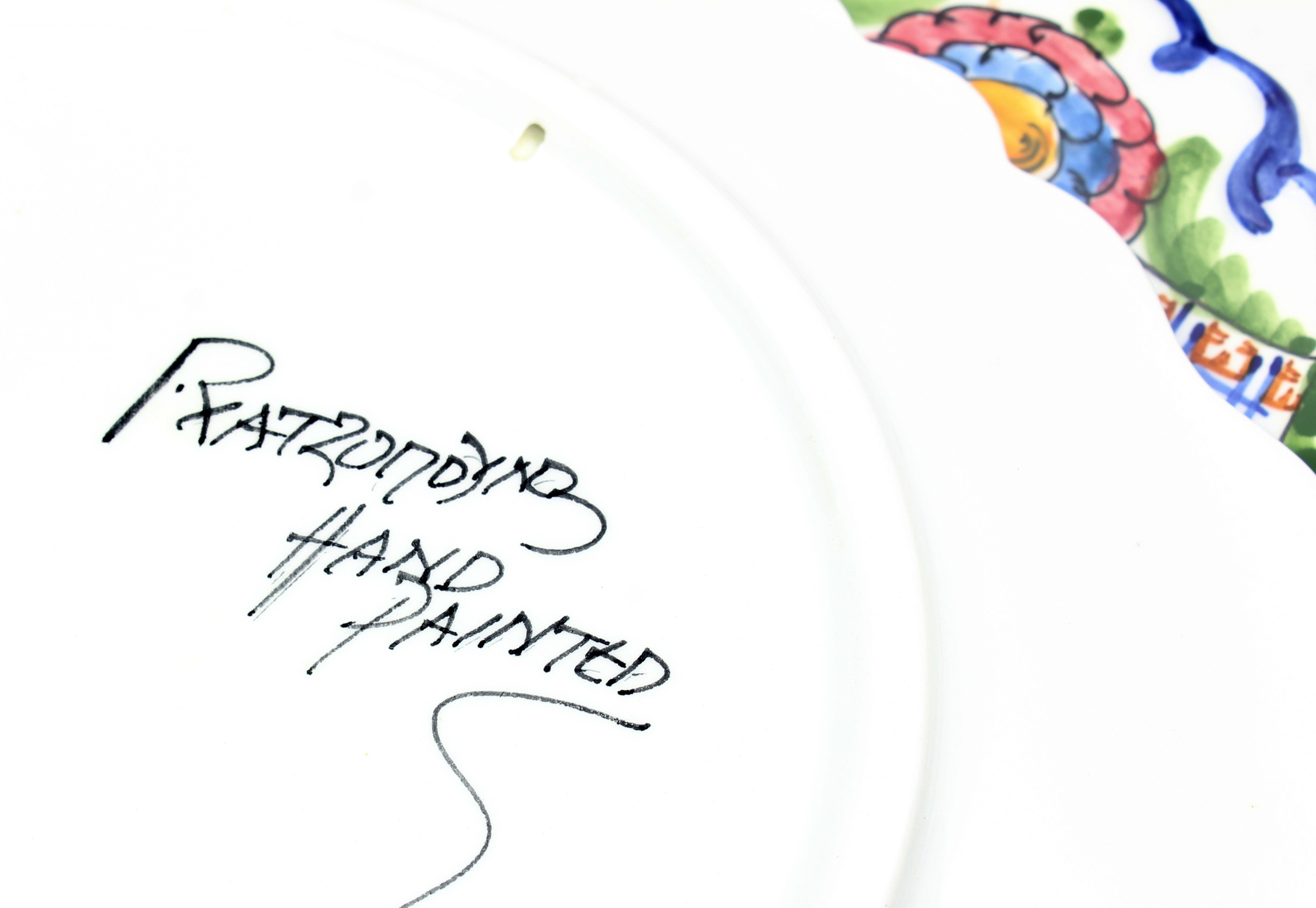 Hand-Painted Greek Ceramic Tableware