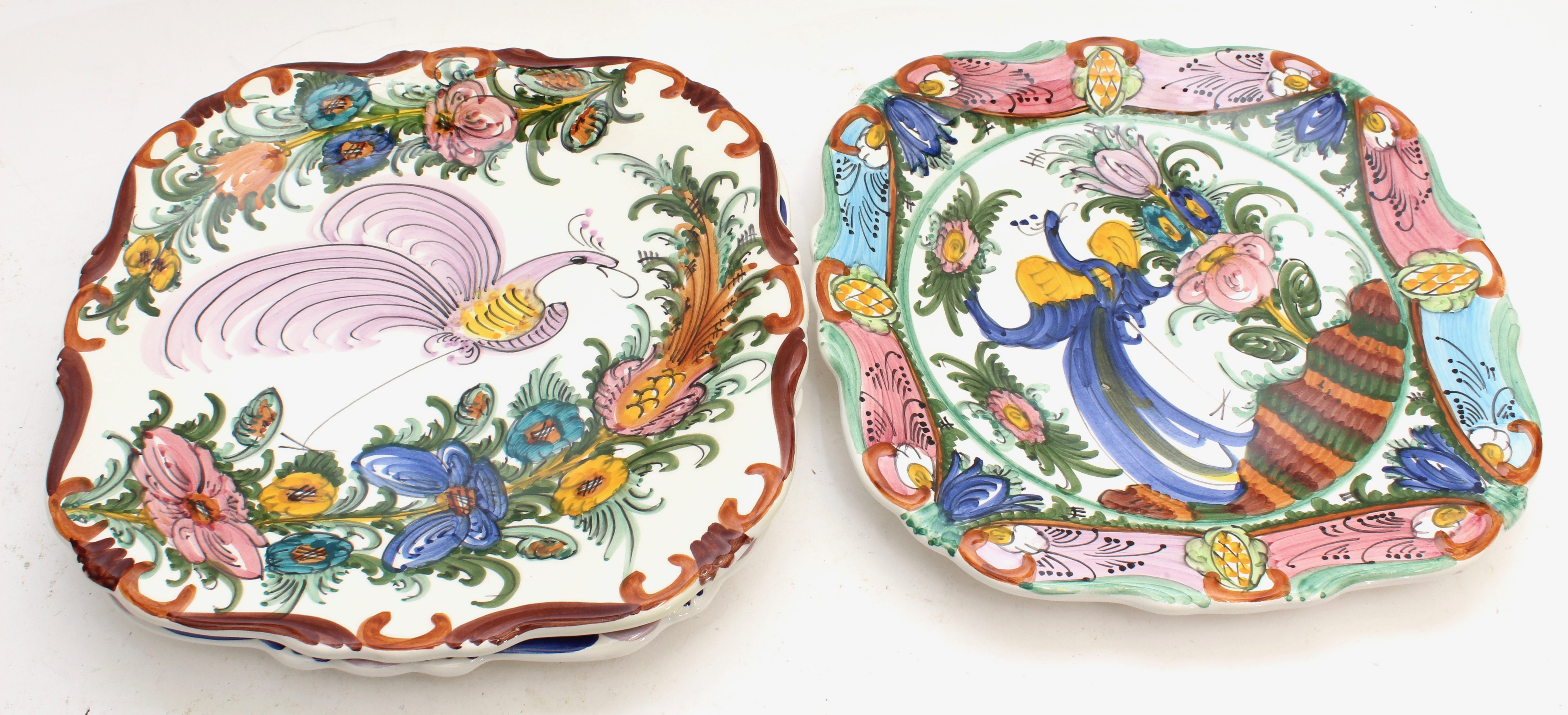 Hand-Painted Greek Ceramic Tableware