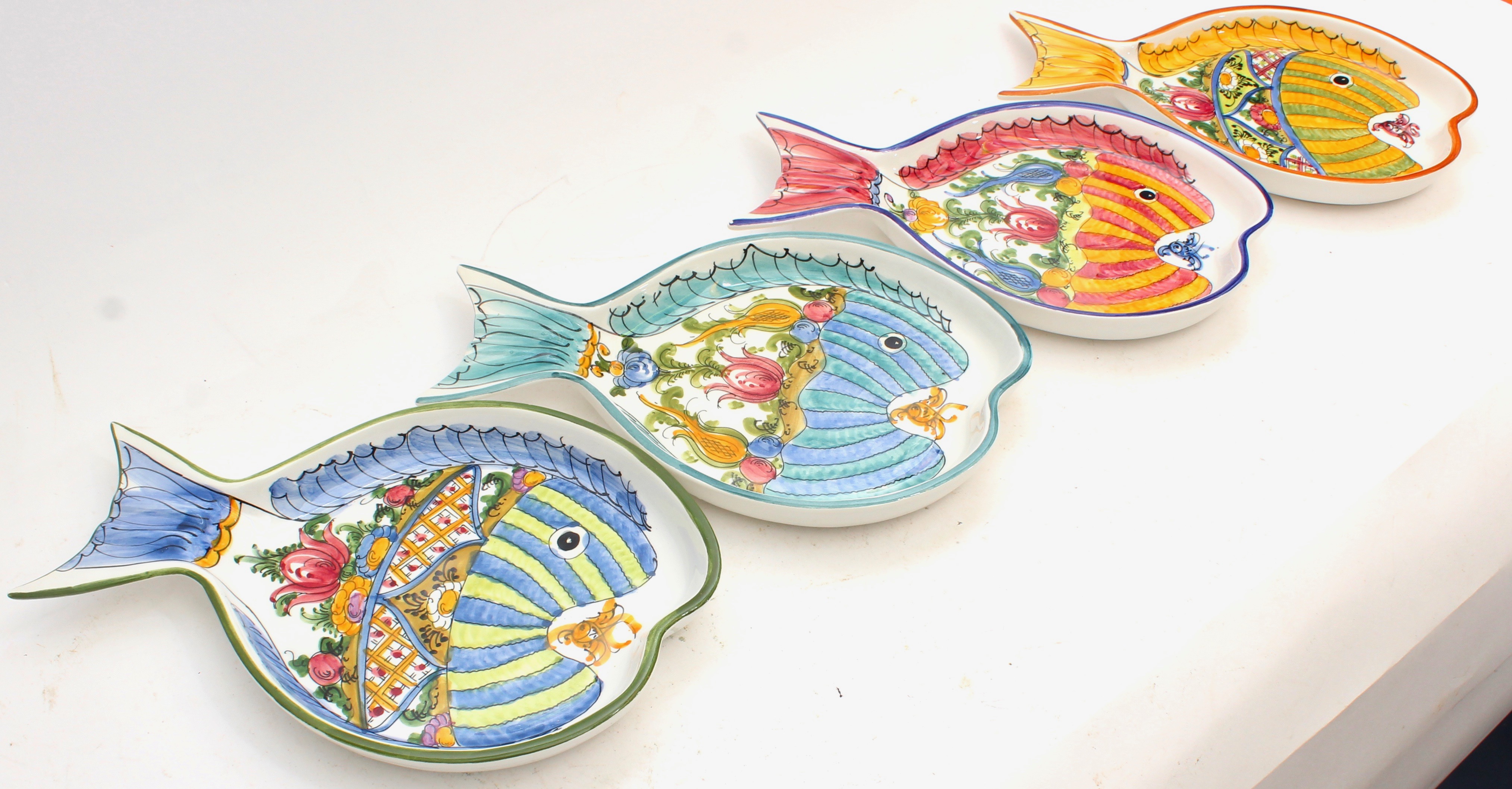 Hand-Painted Greek Ceramic Tableware