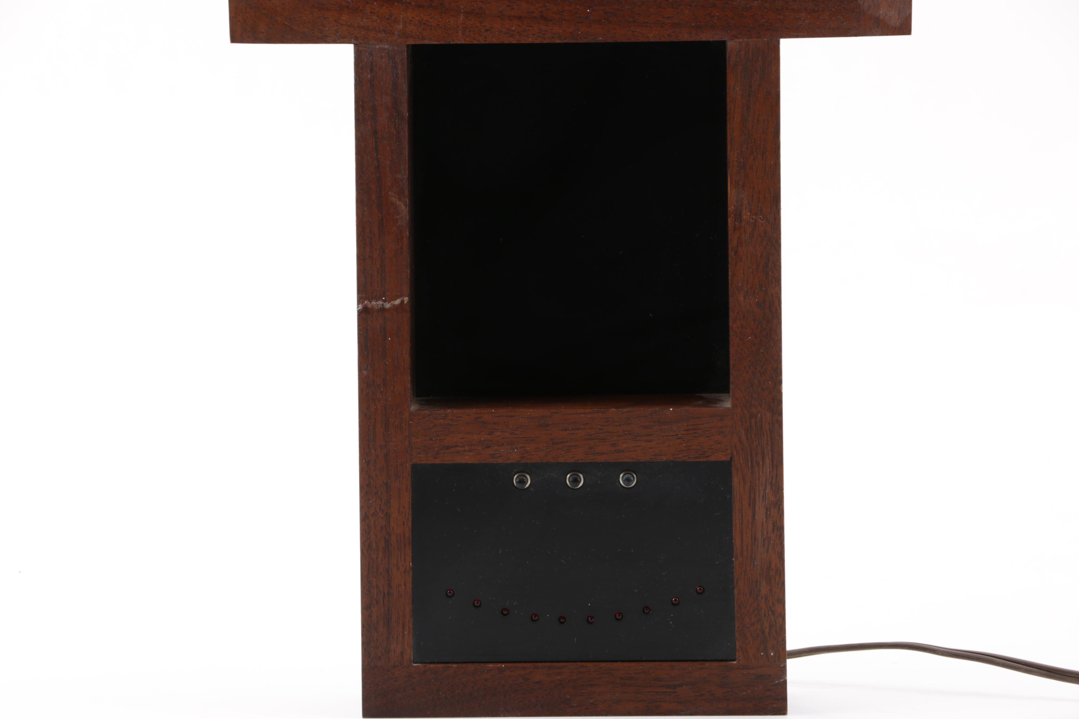 Amelect "Electronic Eye" Wall Clock, Mid Century