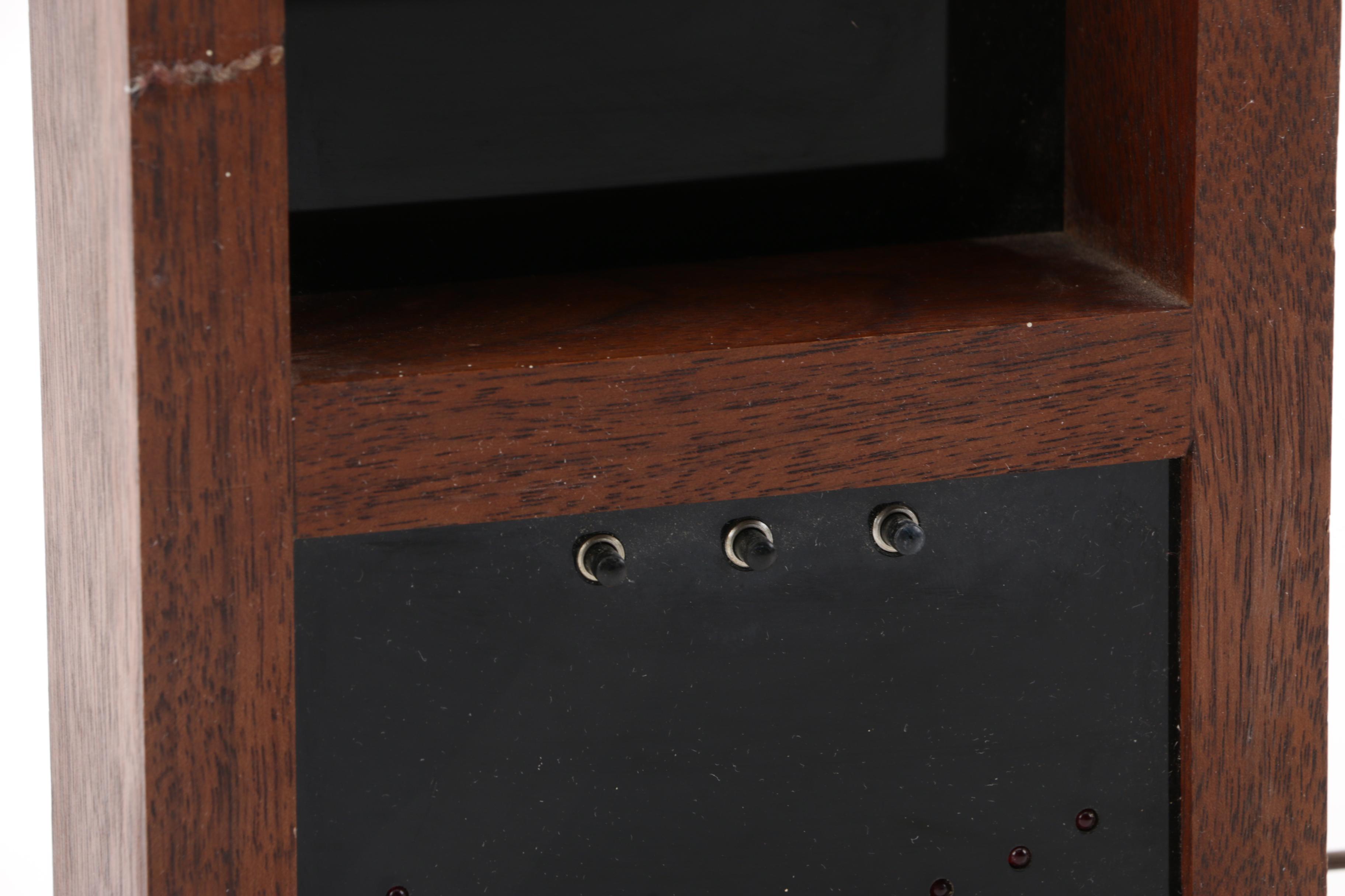 Amelect "Electronic Eye" Wall Clock, Mid Century