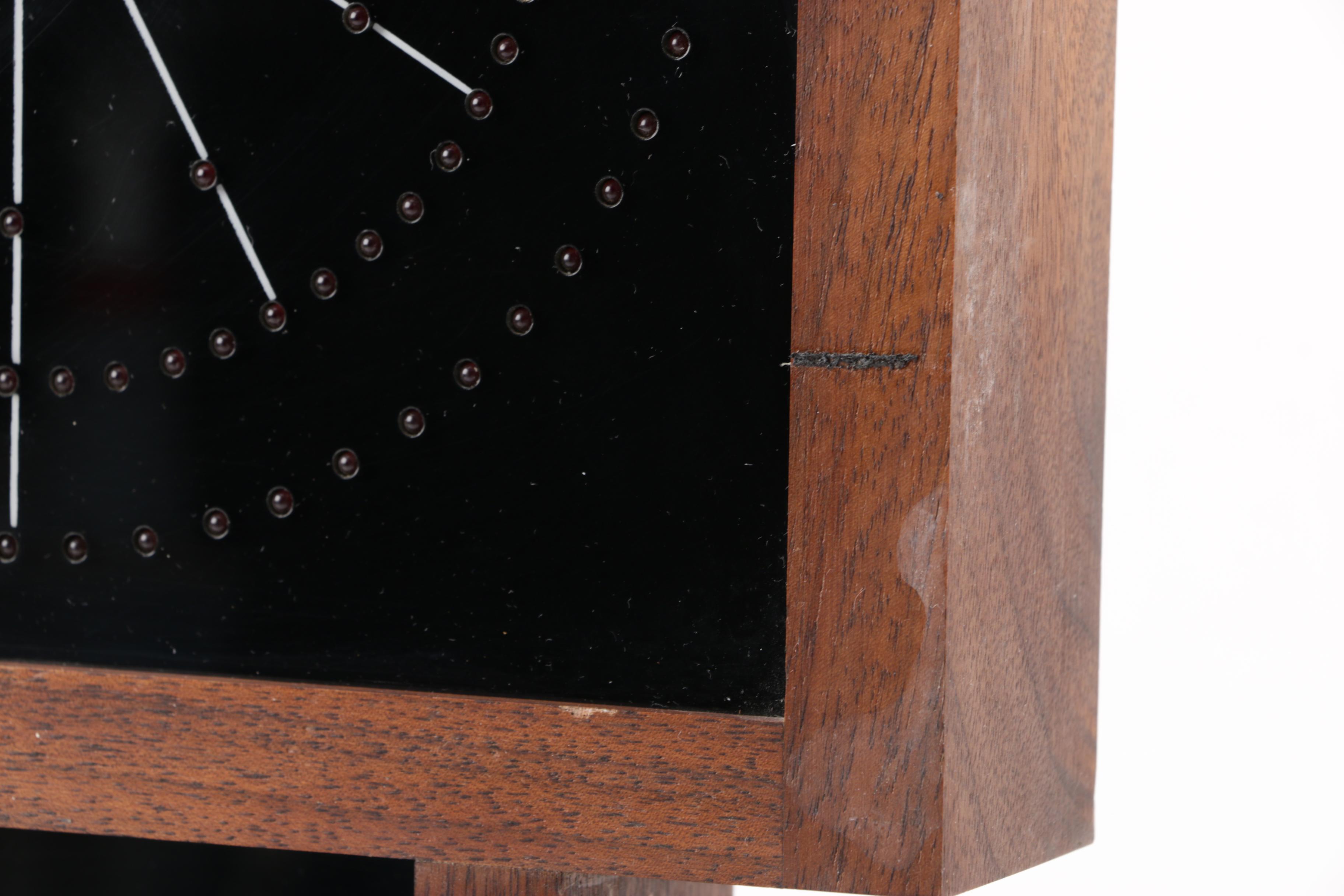 Amelect "Electronic Eye" Wall Clock, Mid Century