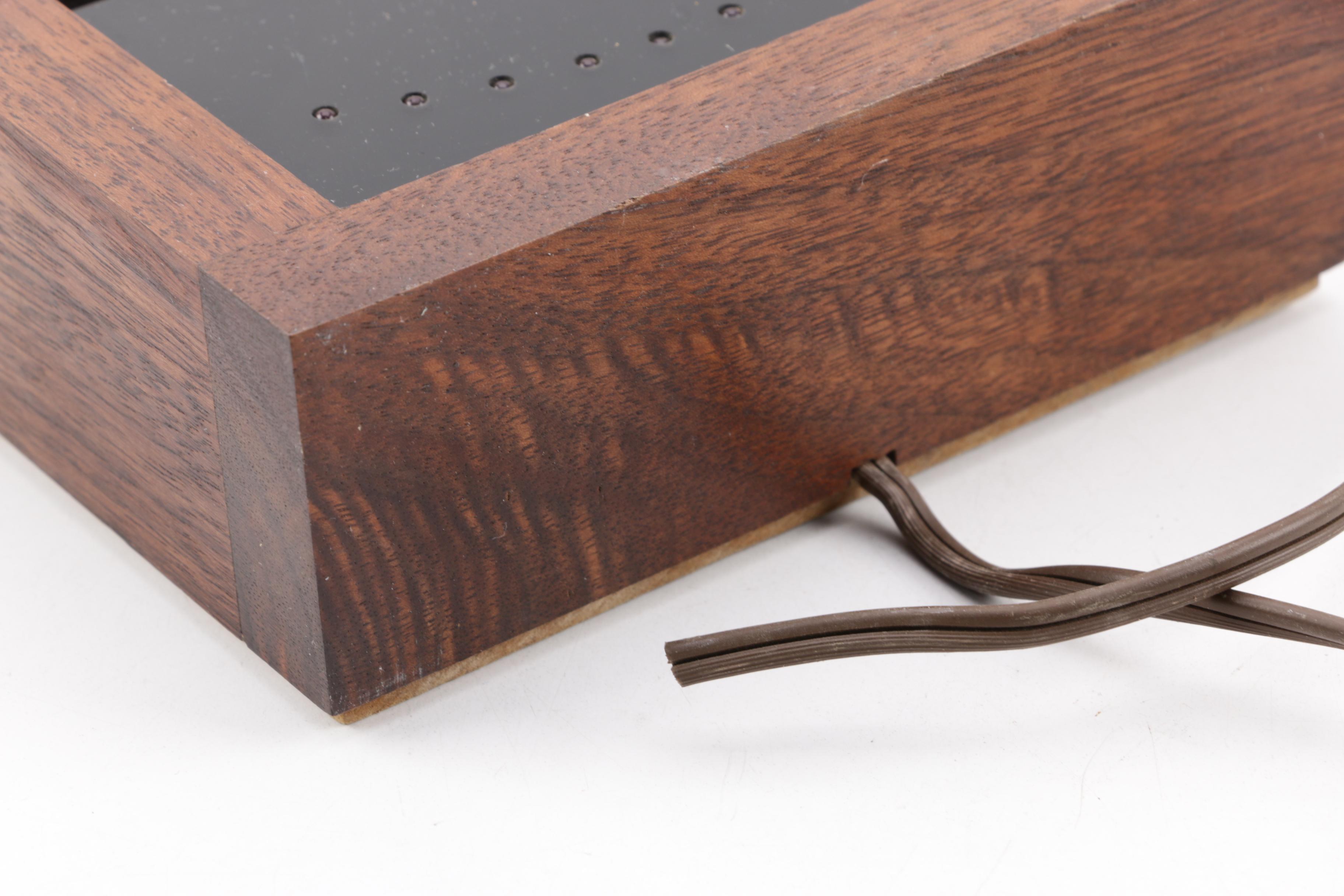 Amelect "Electronic Eye" Wall Clock, Mid Century