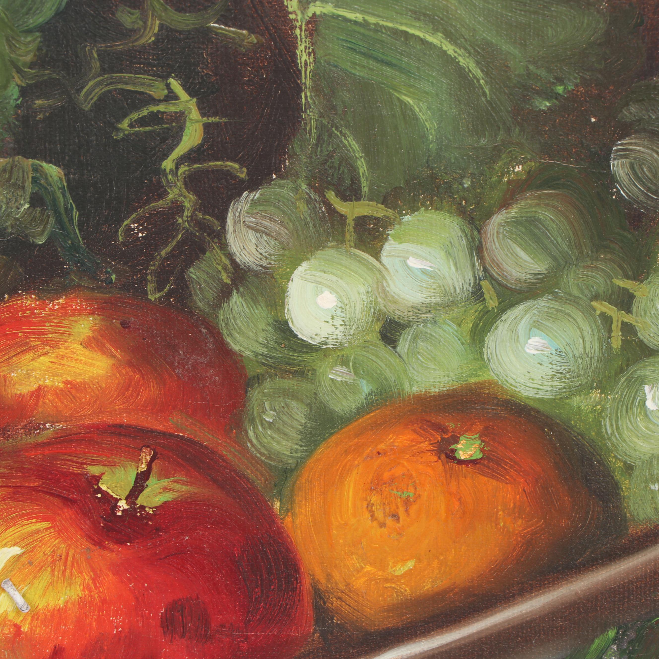 Frank Lean Still Life Oil Painting