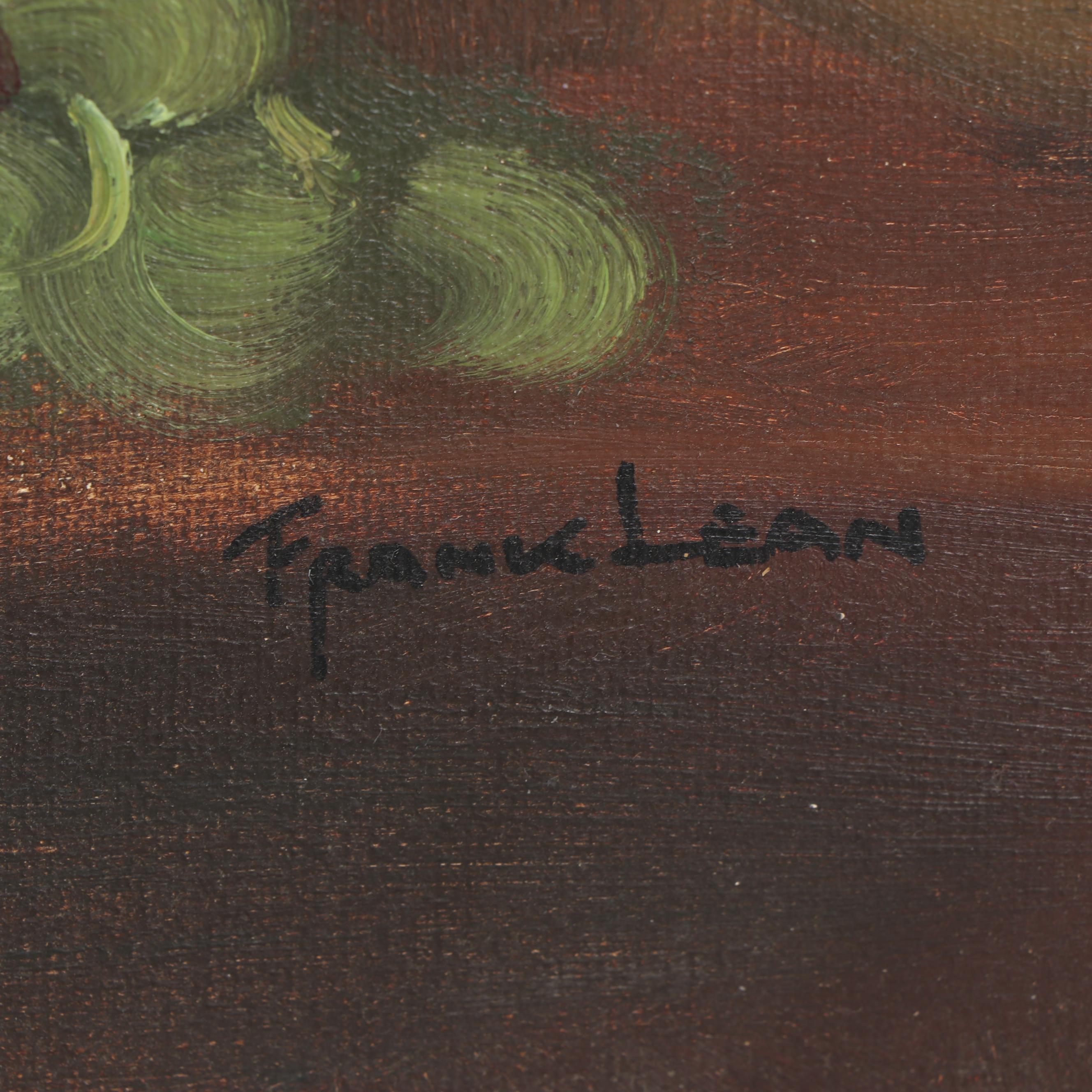 Frank Lean Still Life Oil Painting