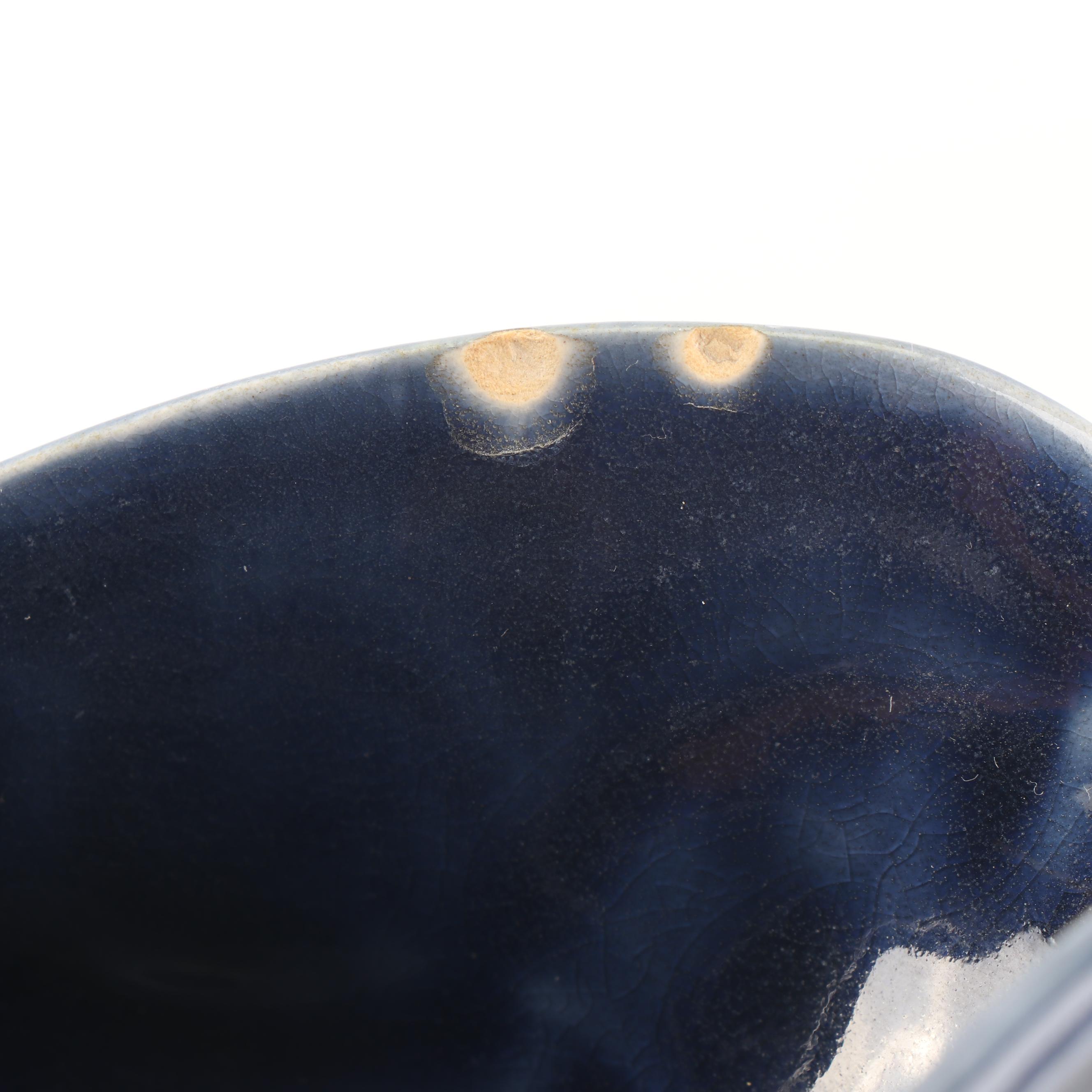 Arthur Wood Blue Glazed Pottery Pitcher with English Transfer-Printed Teapot