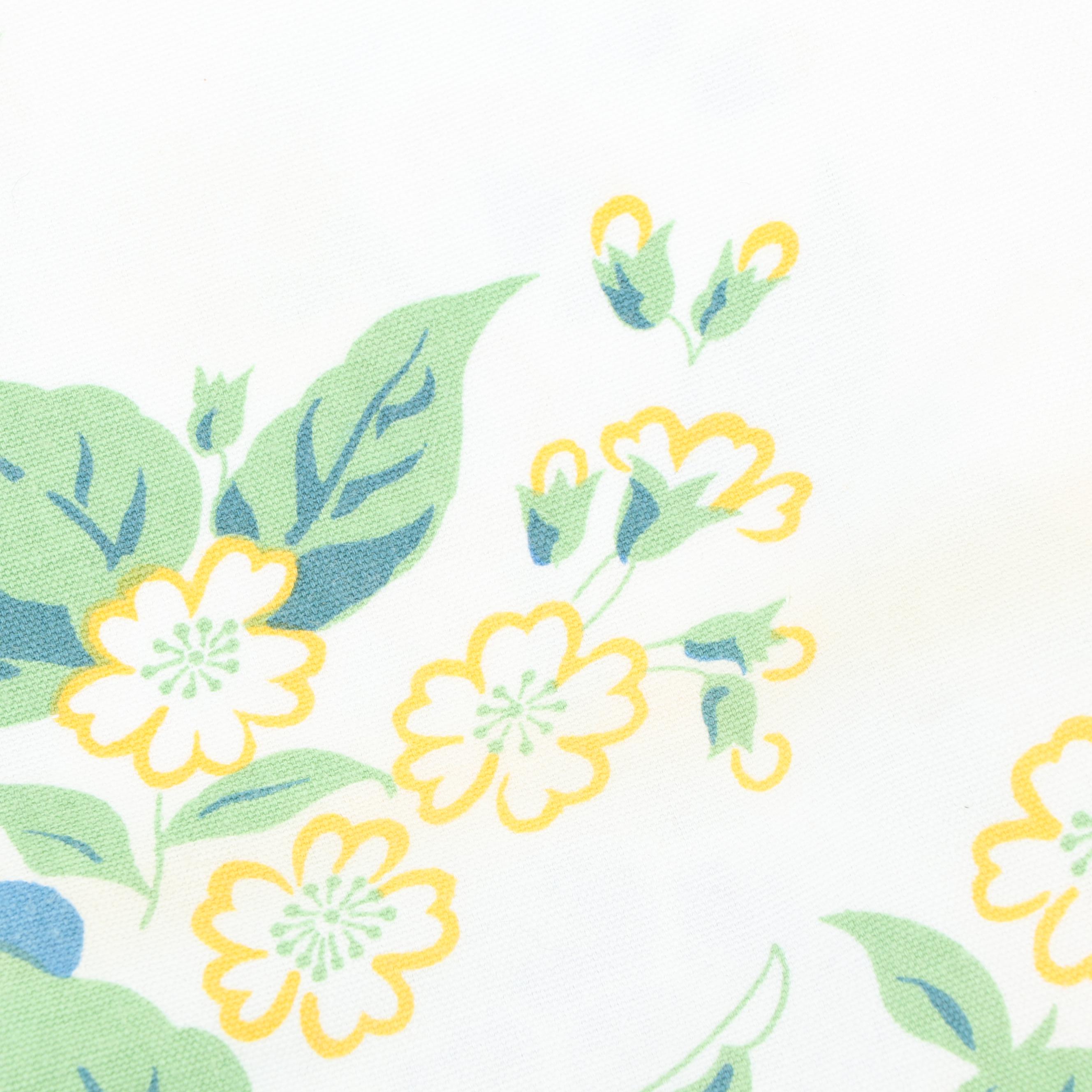 Crate & Barrel Vintage Print Cotton Napkins and Tablecloths