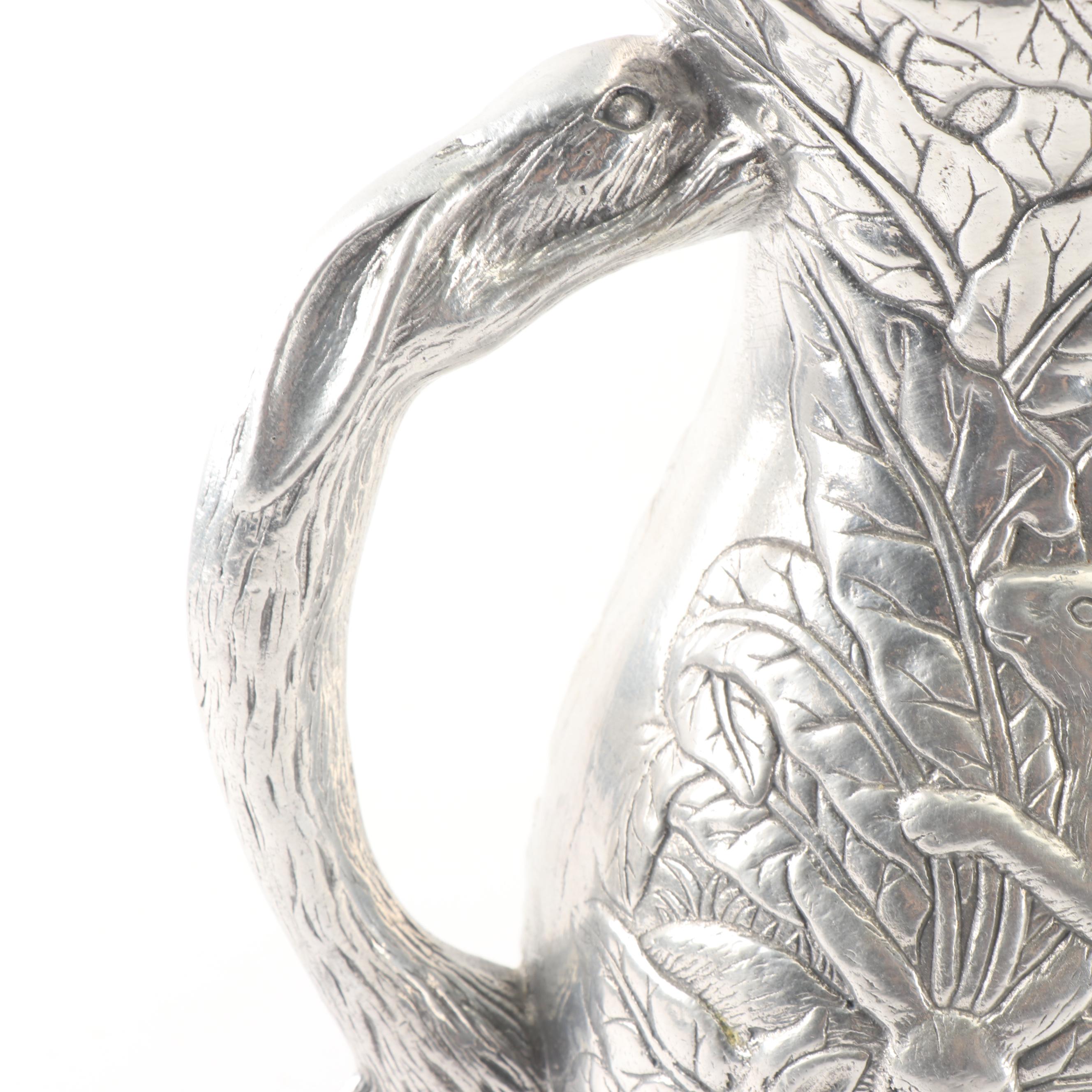 Arthur Court "Bunnies" Aluminum Hollowware Serveware