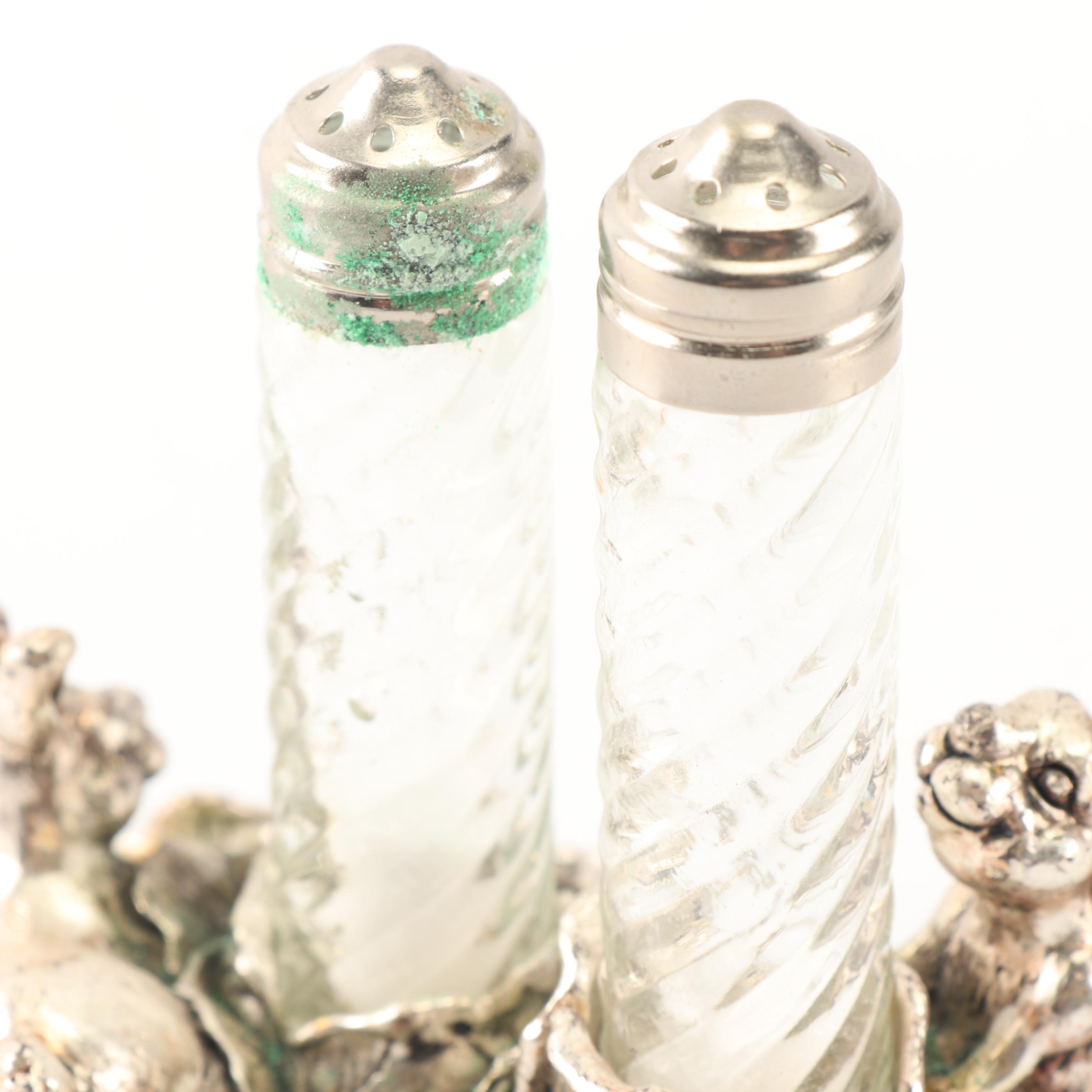 Arthur Court "Bunnies" Aluminum Hollowware Serveware