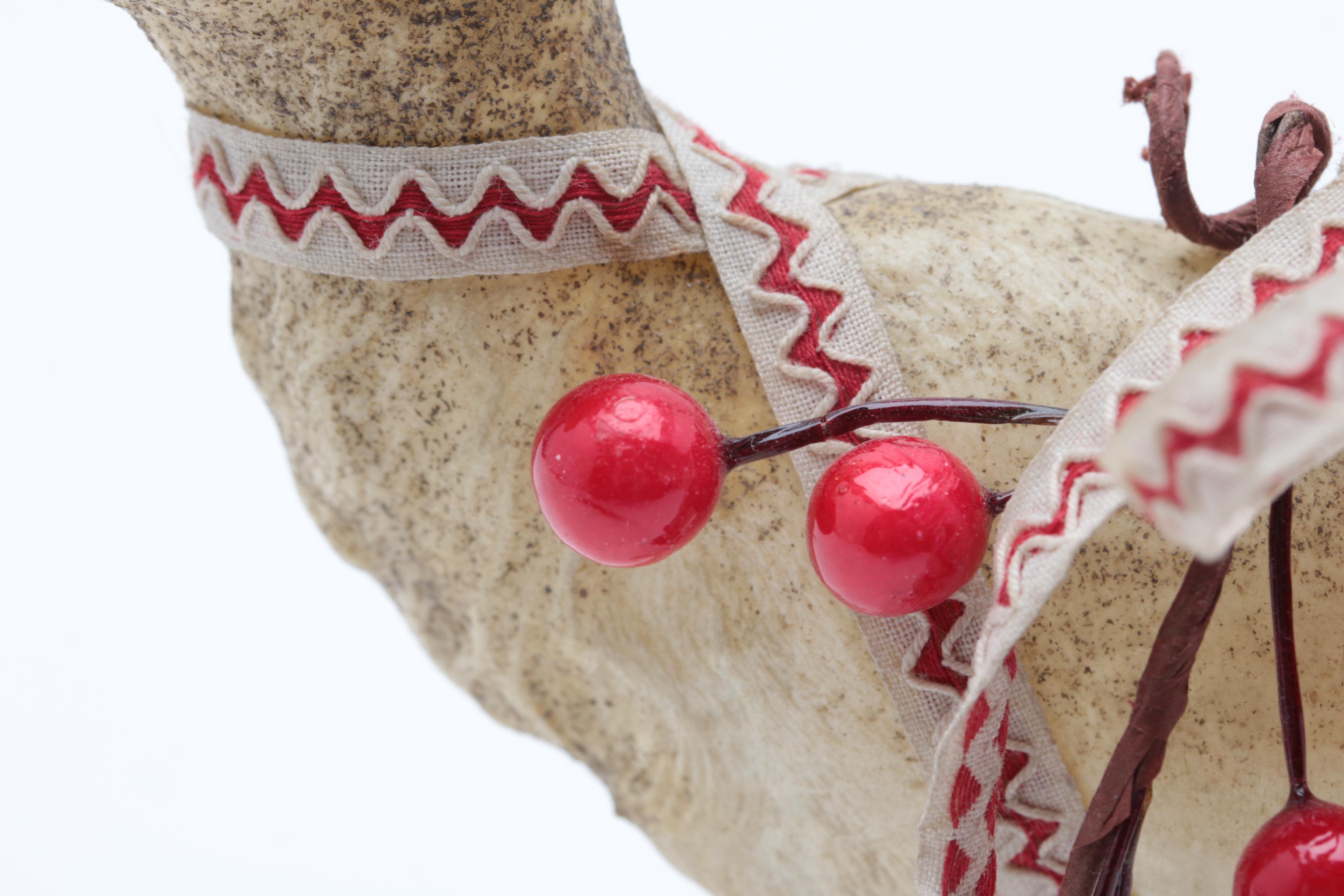 Vintage Cardboard Sleigh Candy Container