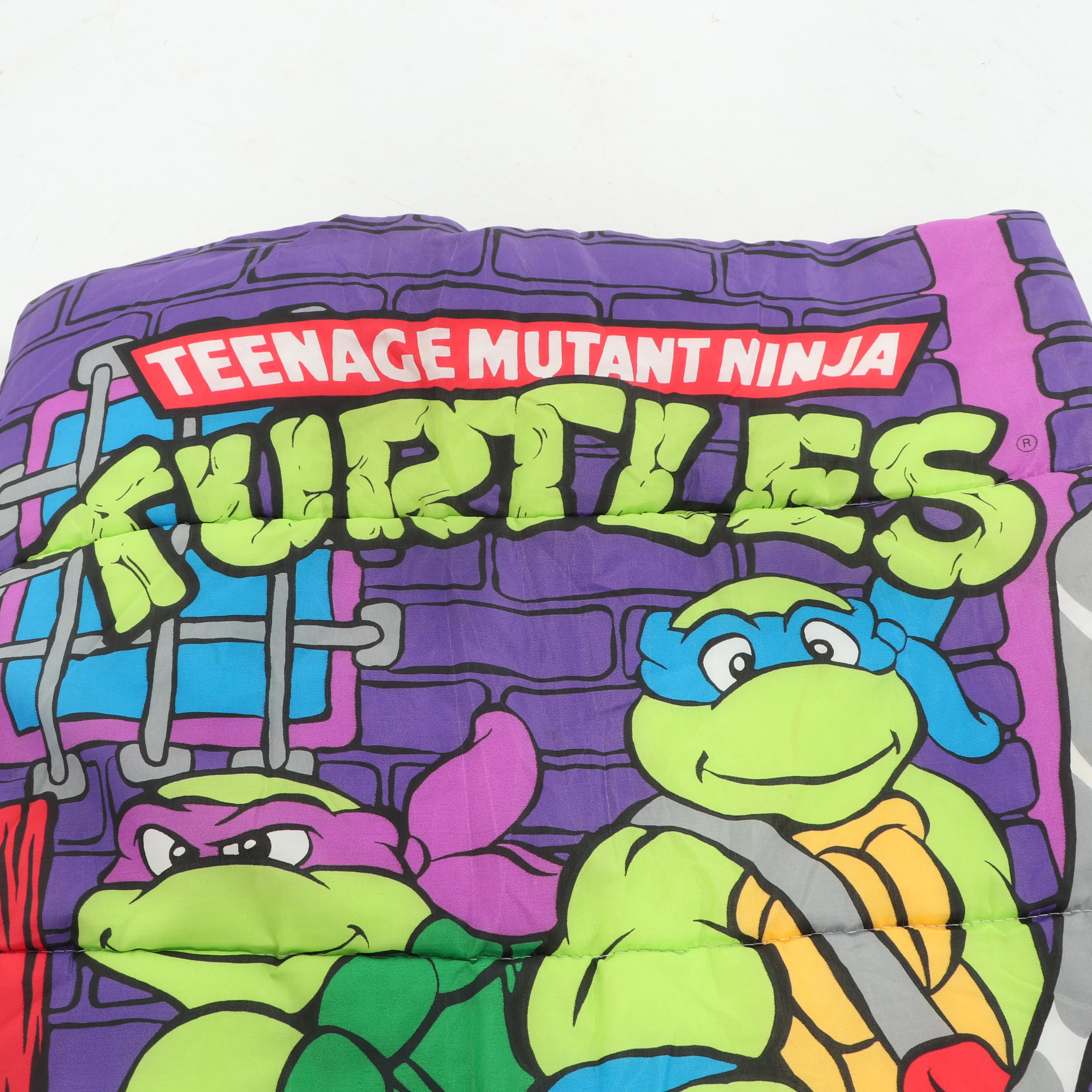 "Teenage Mutant Ninja Turtles" Children's Sleeping Bag and Thermos