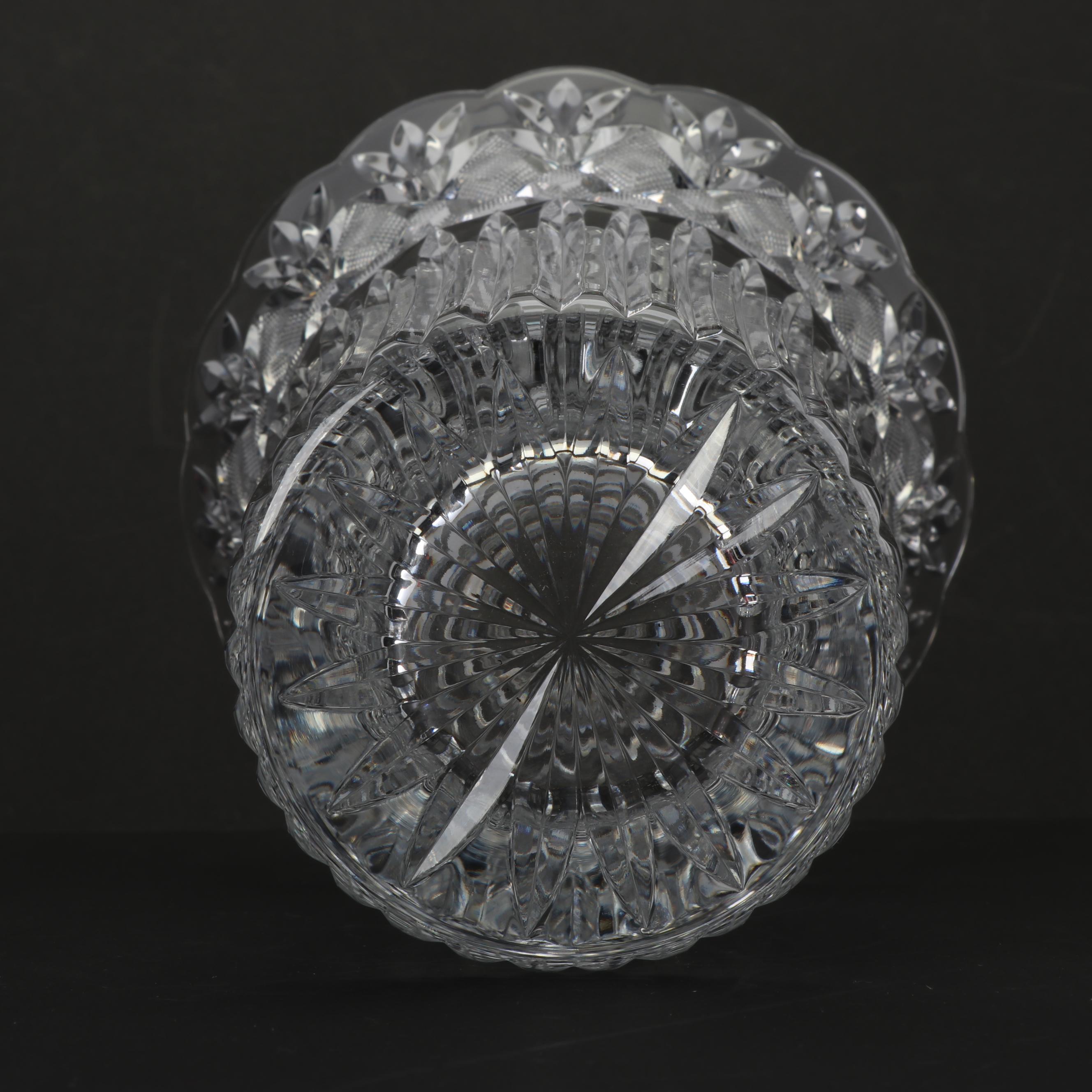 Waterford Crystal "Romance of Ireland Collection: Irish Lace" Vase